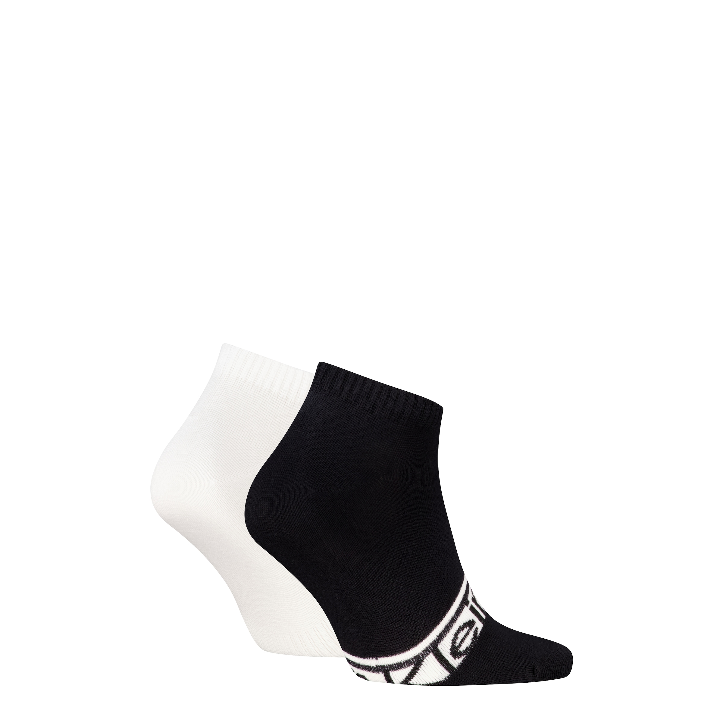 Calvin Klein Chaussettes de baskets »CK MEN SNEAKER 2P LOGO STRIPE« 2 paires,  avec inscription logo, mélange coton