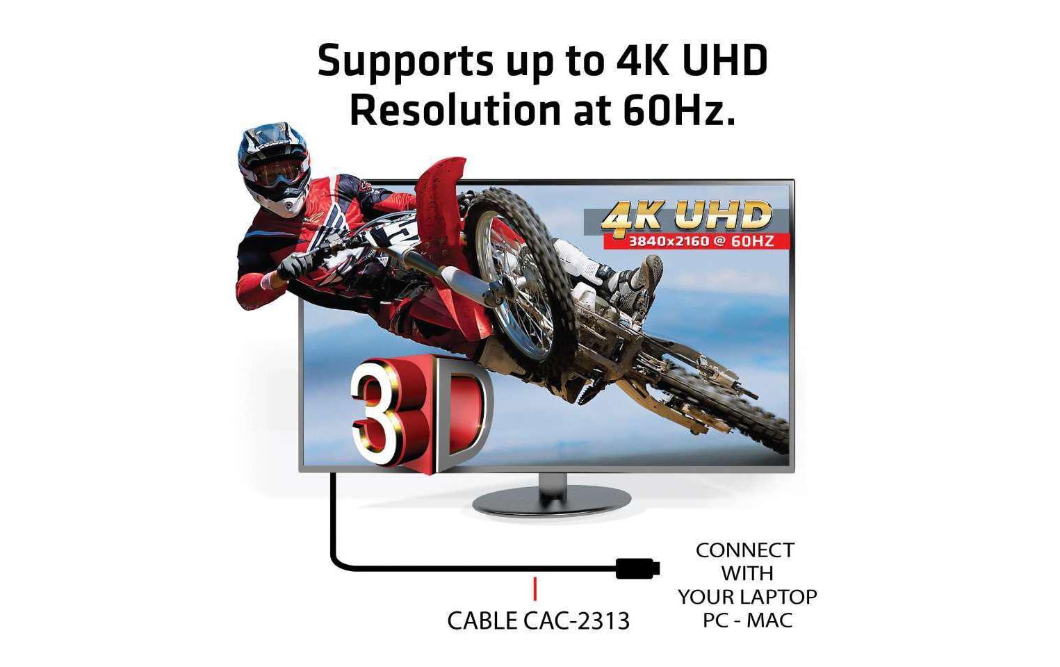   HDMI-Kabel »Club 3D Club 3D Kabel HDMI 2.0 4K60Hz UHD R«