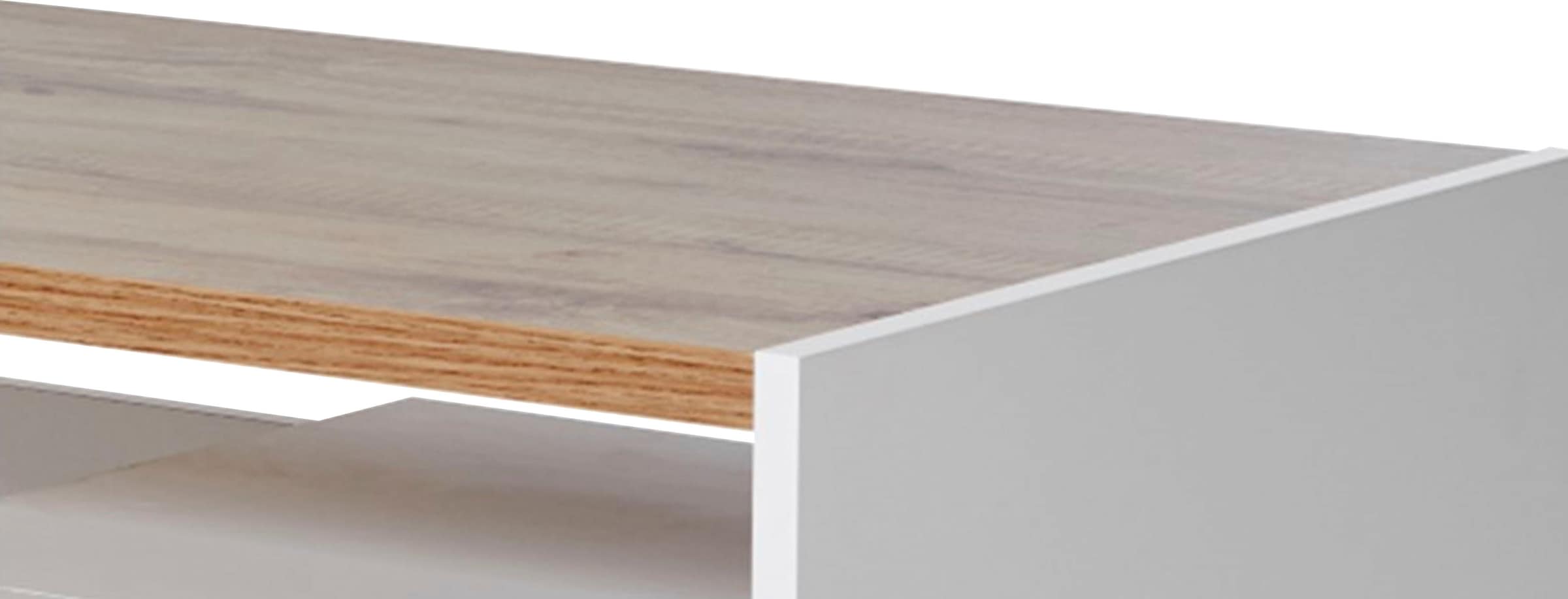 Jahnke Schreibtisch »ML C 130« Breite 123,5 cm, wechselseitig montierbar