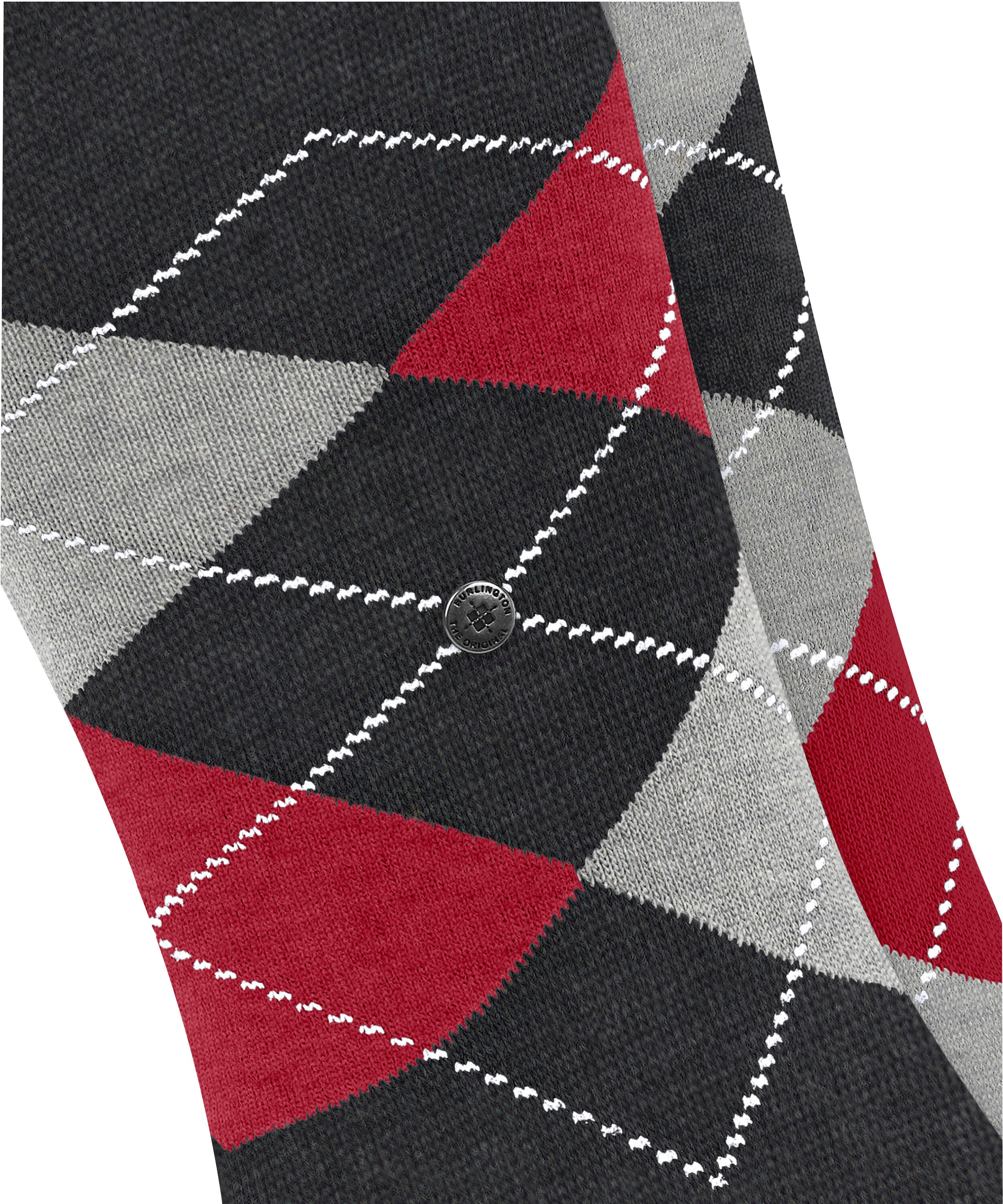 Burlington Chaussettes »Everyday Argyle 2er-Pack« 2er Pack,  atmungsaktiv
