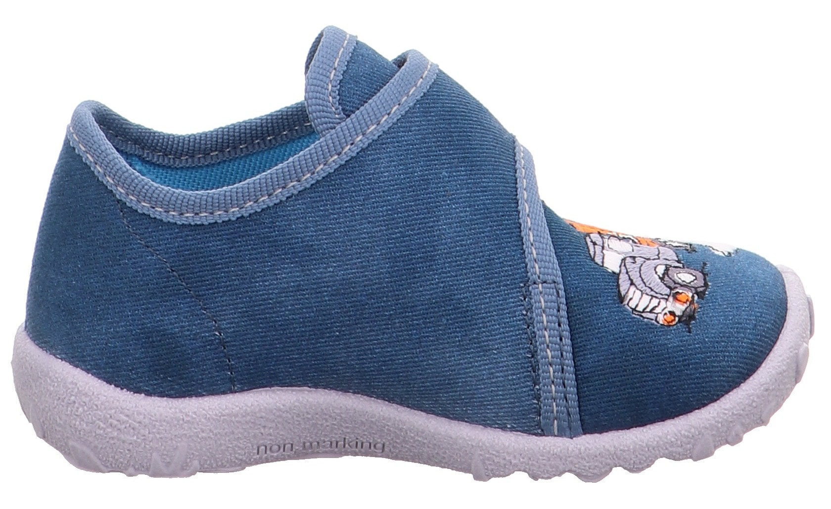 Superfit Hausschuh »SPOTTY WMS: Mittel«, Babyschuh, Klettschuh, Kindergarten Schuh mit Klettverschluss