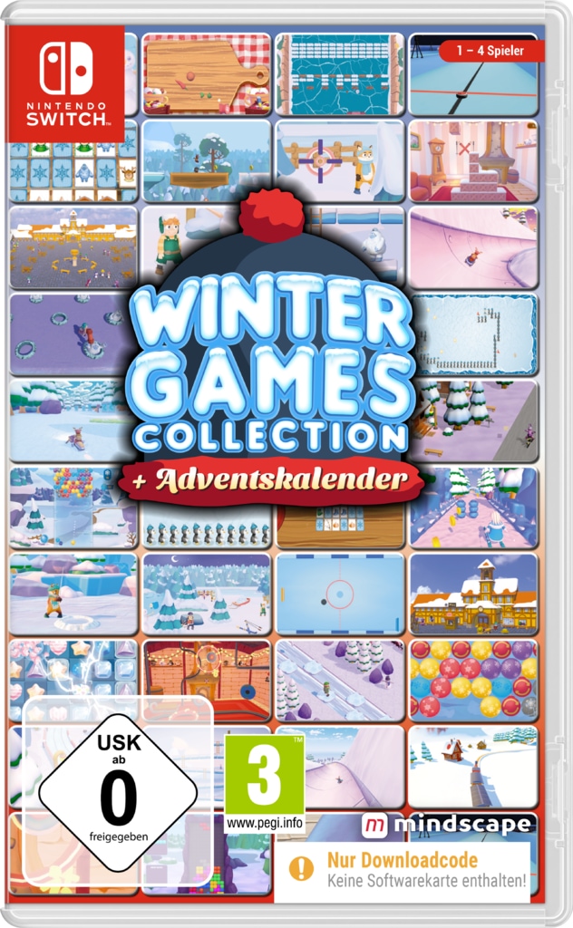 Image of Mindscape Spielesoftware "Winter Games Collection + Adventskalender (Code in Box)" Nintendo Switch