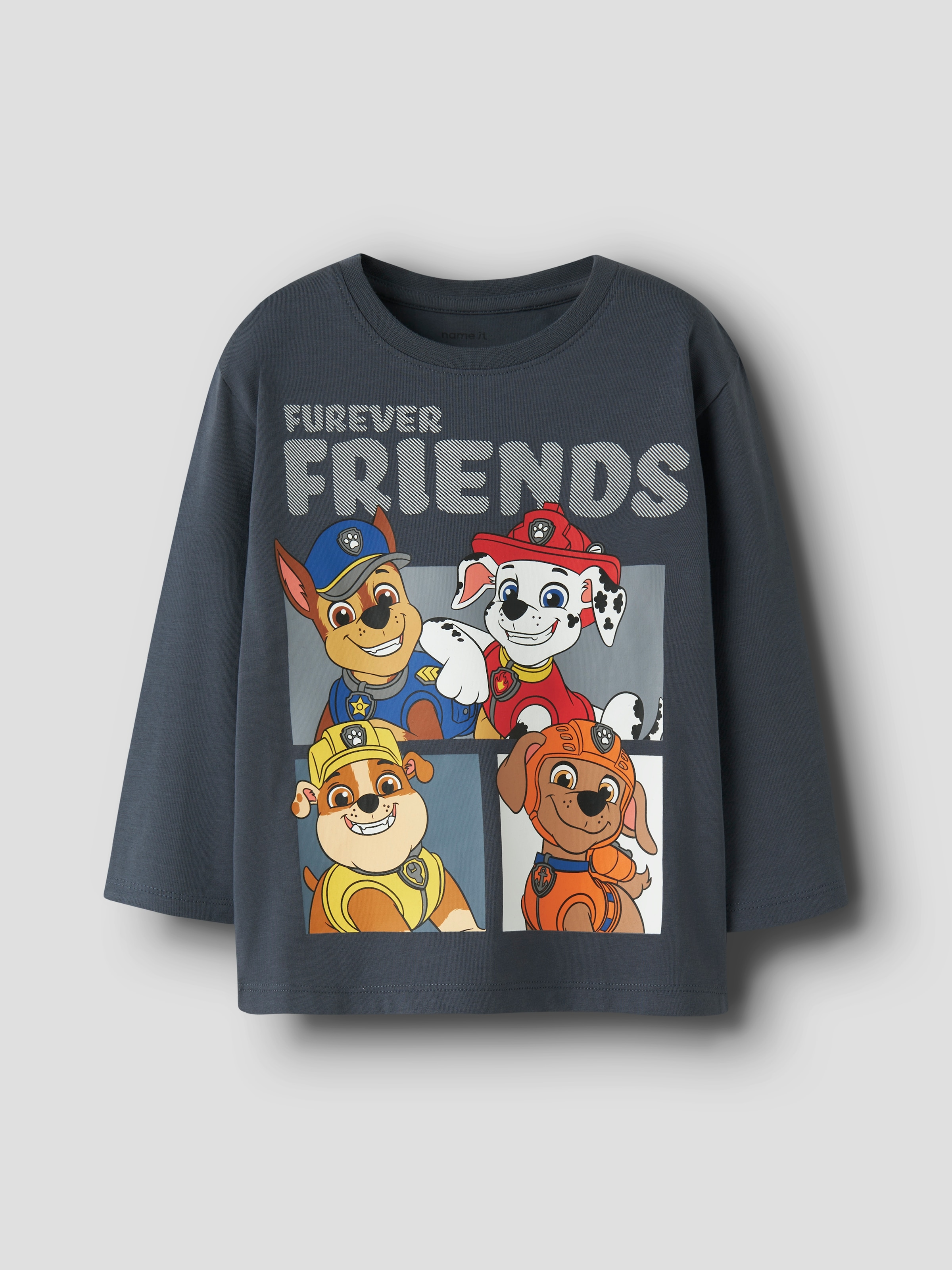 Name It T-shirt à manches longues »NMMANDREAS PAW LS NREG TOP CPLG« mélange coton, coupe régulière, Pat' Patrouille