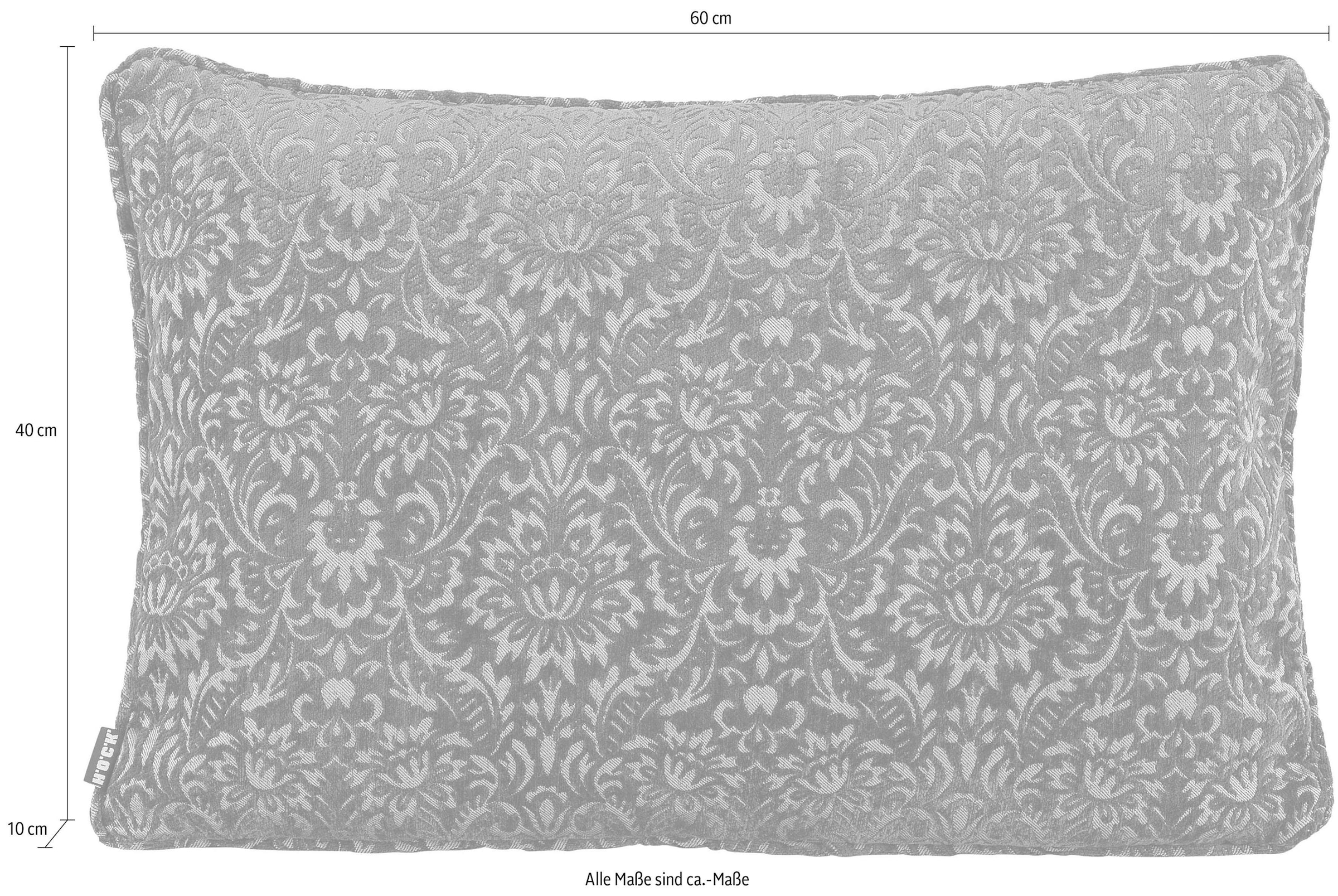 H.O.C.K. Dekokissen »Mohogany« mit floralem Muster, Kissenhülle mit Füllung, 1 Stück