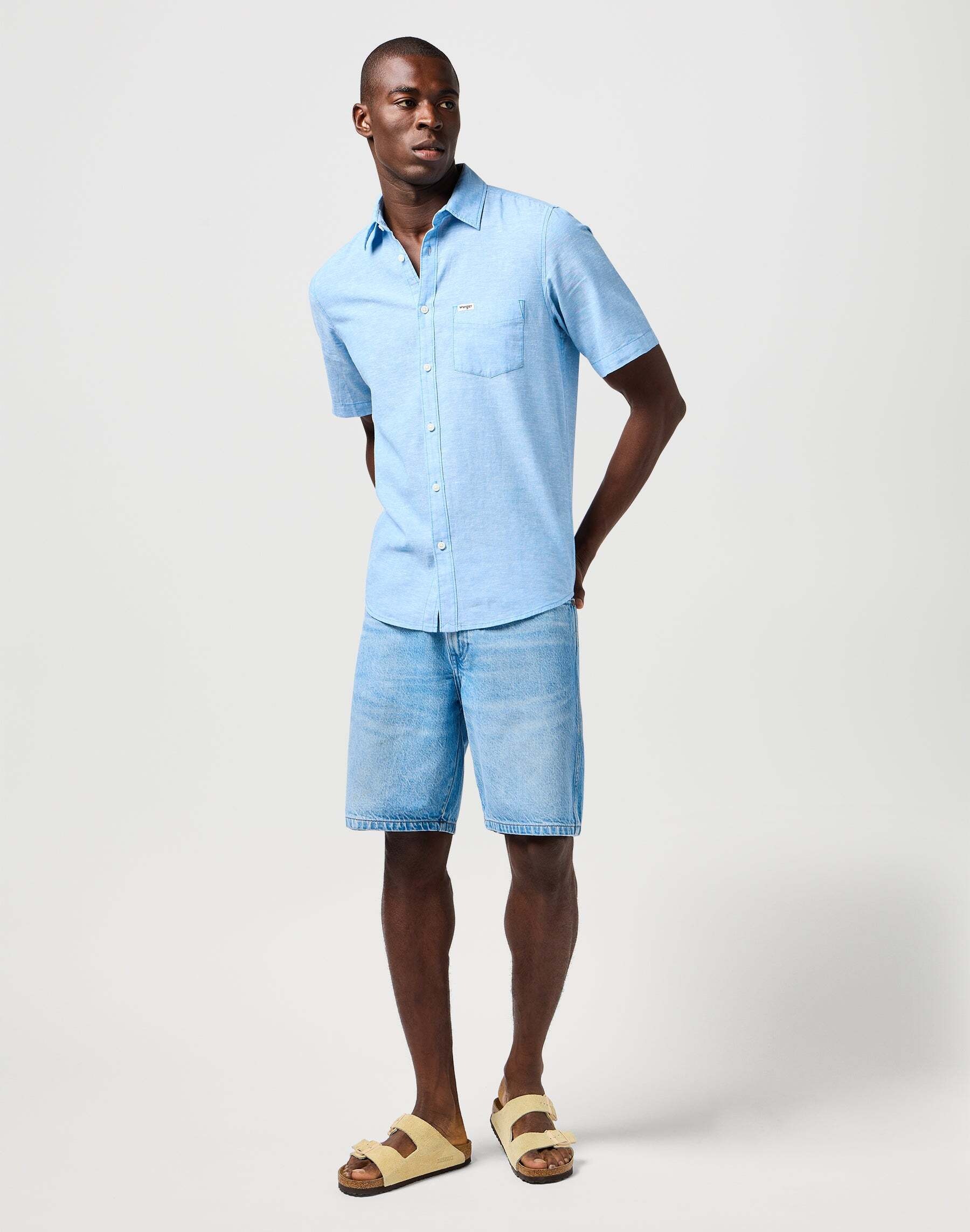 Wrangler Relax-fit-Jeans »Wrangler Jeansshorts Frontier Short«