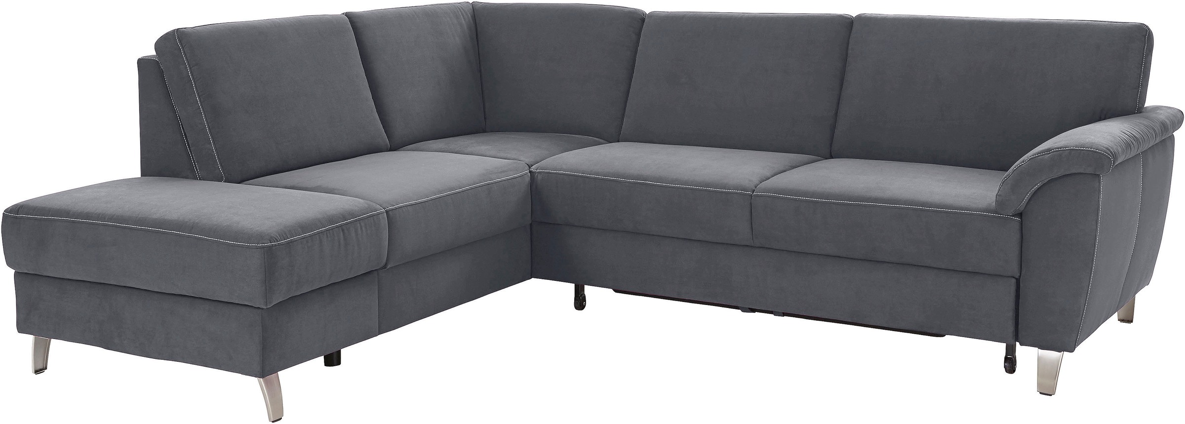Image of sit&more Ecksofa, mit Federkern, wahlweise mit Bettfunktion und Bettkasten bei Ackermann Versand Schweiz