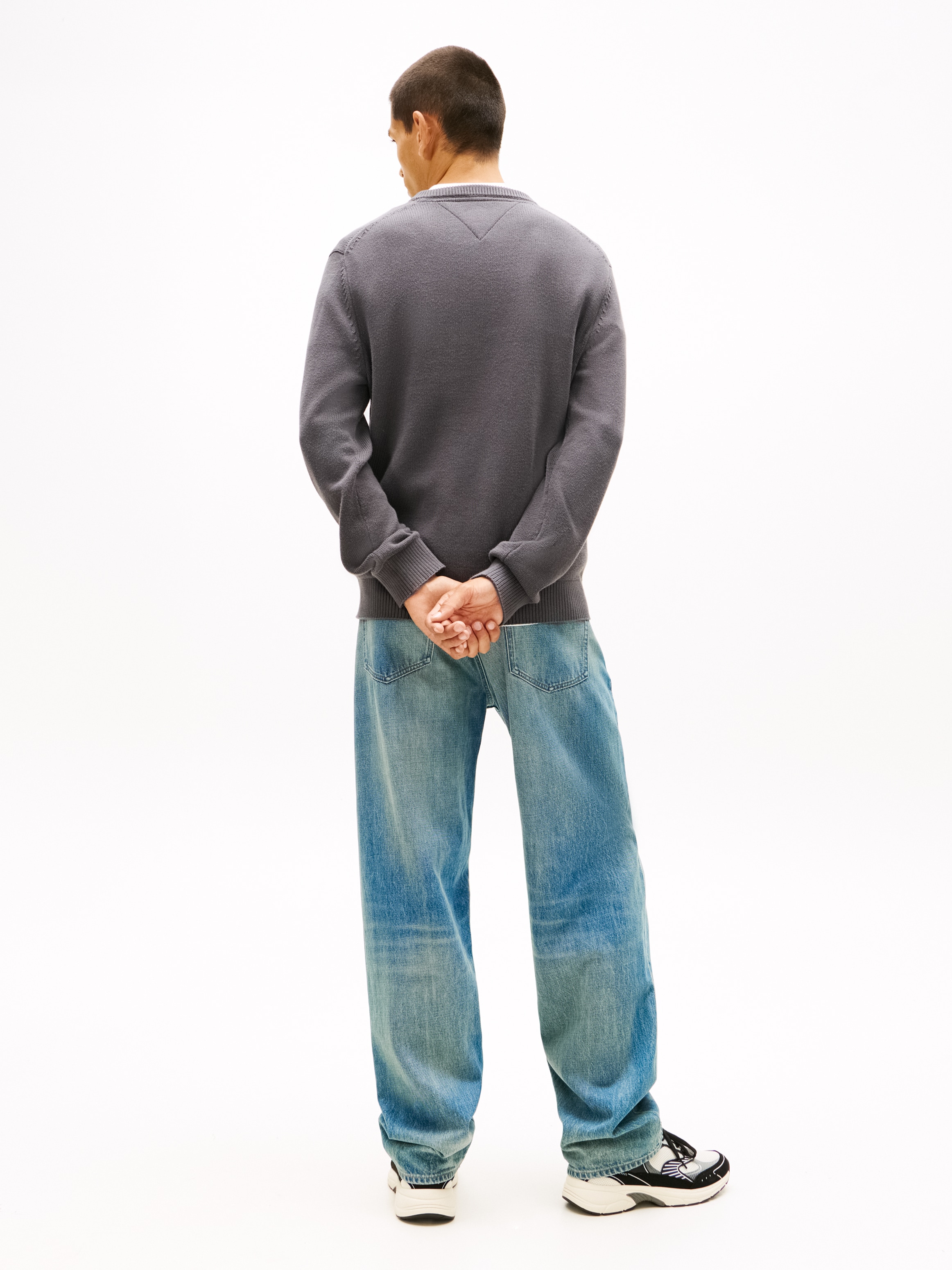 Tommy Jeans Pull à col rond Slim fit mit Rundhalsausschnitt