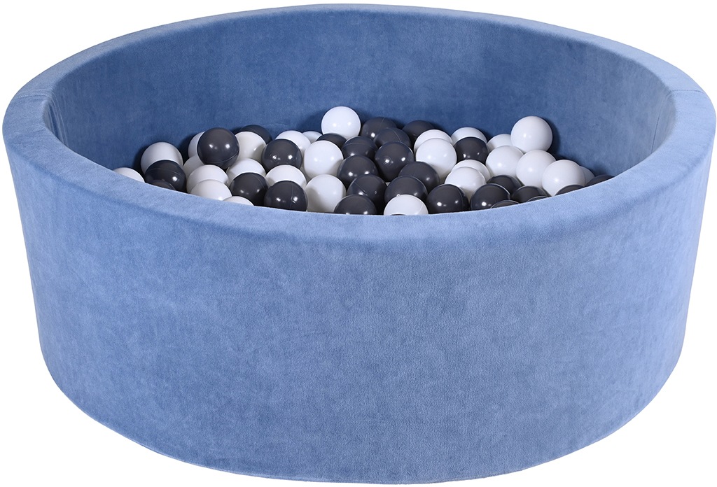 Image of Knorrtoys® Bällebad »Soft, Blue«, mit 300 Bällen Grey/creme; Made in Europe bei Ackermann Versand Schweiz