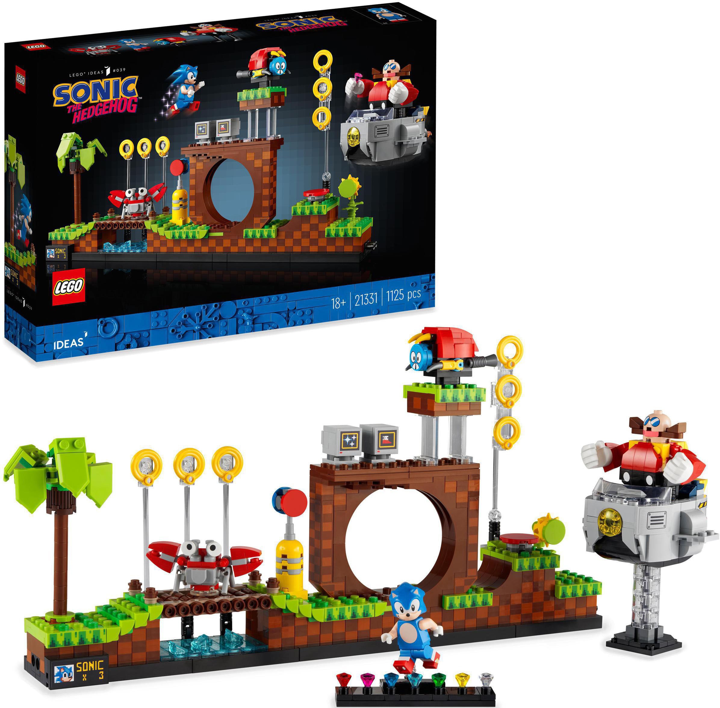 Image of LEGO® Konstruktionsspielsteine »Sonic the Hedgehog™ – Green Hill Zone (21331), LEGO® Ideas«, (1125 St.), Made in Europe bei Ackermann Versand Schweiz