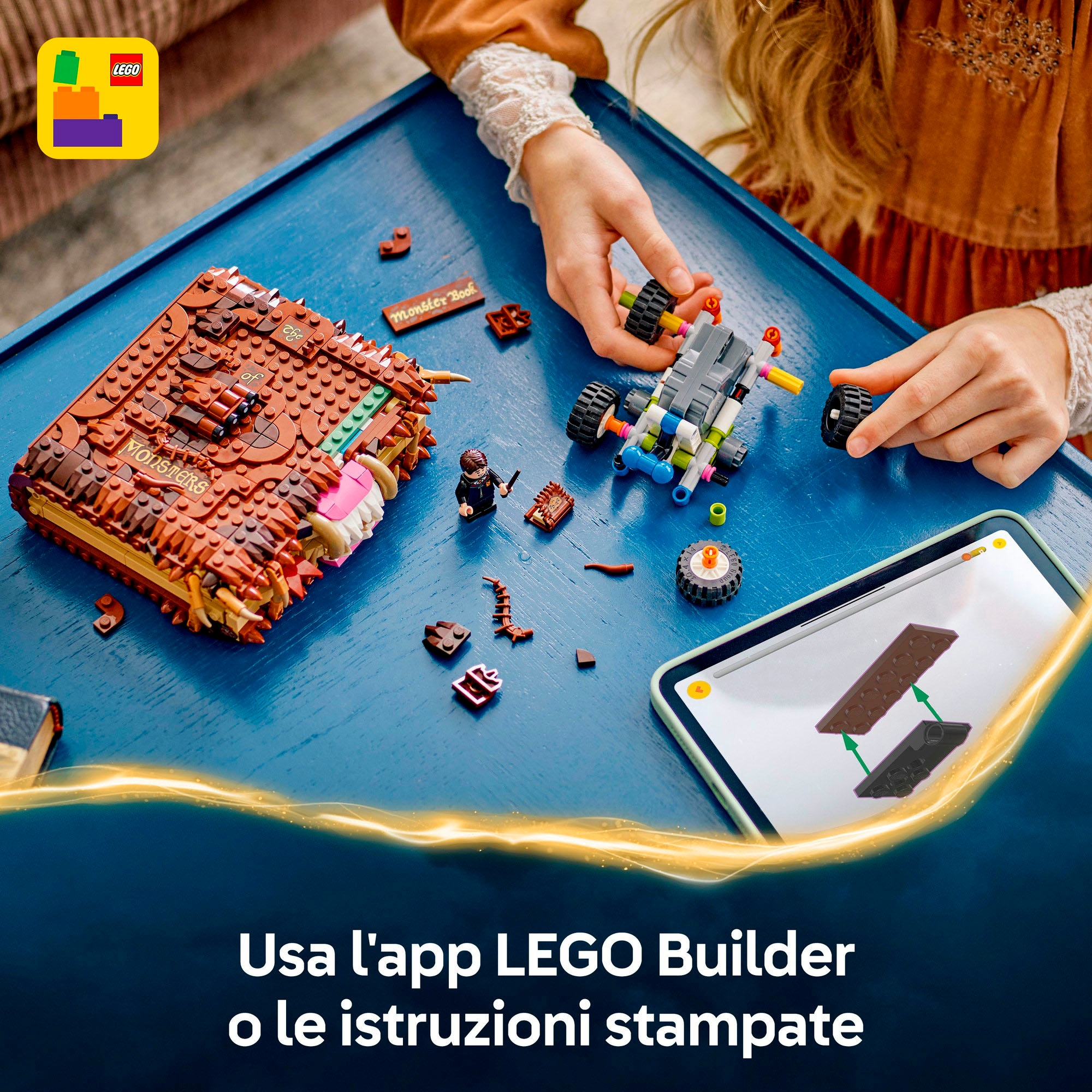 LEGO® Pions de construction »Beissendes Monsterbuch der Monster (76449), LEGO Harry Potter™« Made in Europe