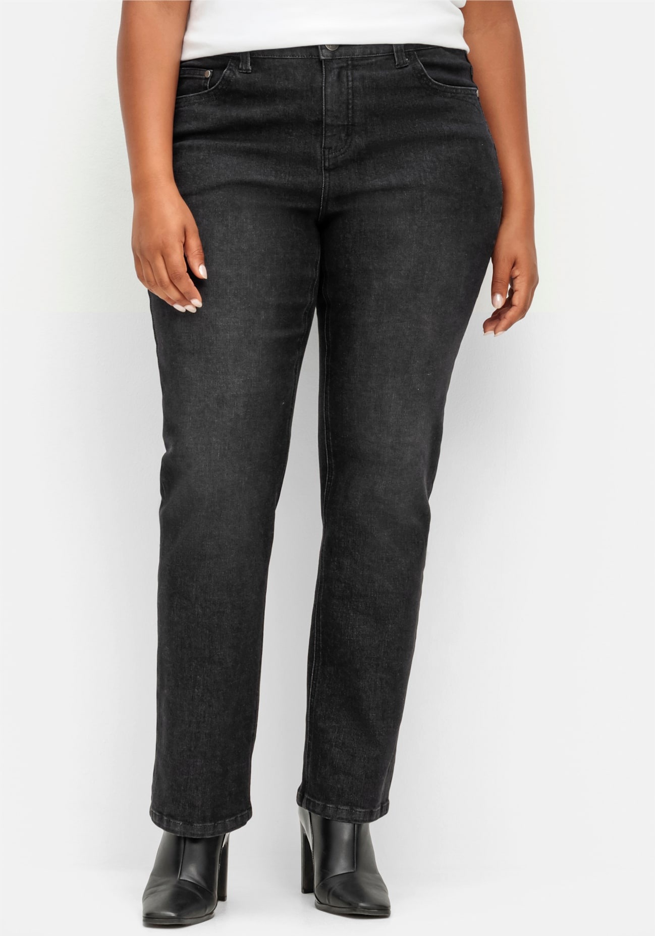 Sheego Bequeme Jeans, (1 tlg.)