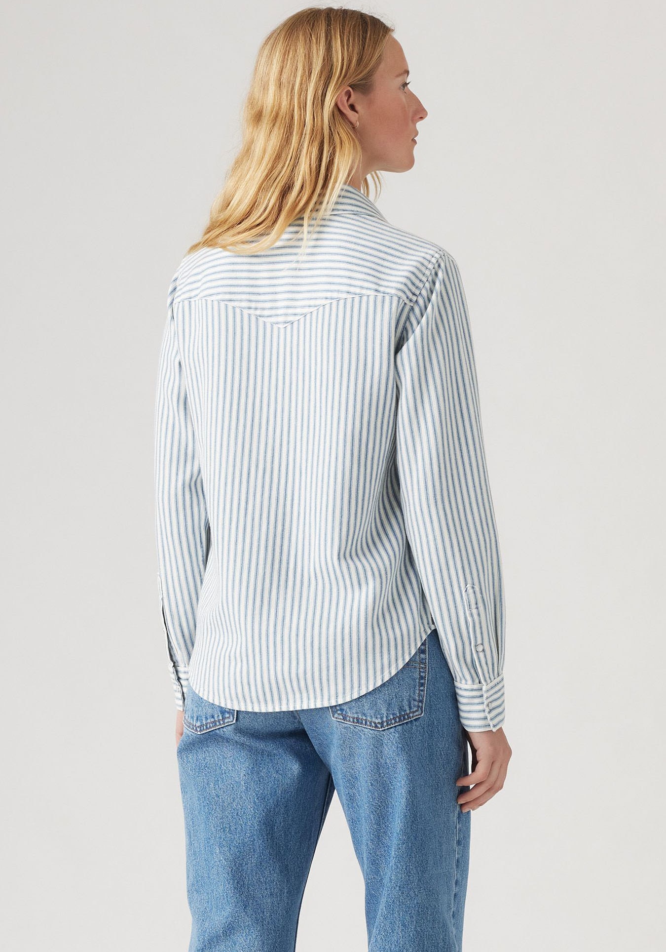 Levi's® Jeansbluse »ICONIC WESTERN«, mit Streifenmuster