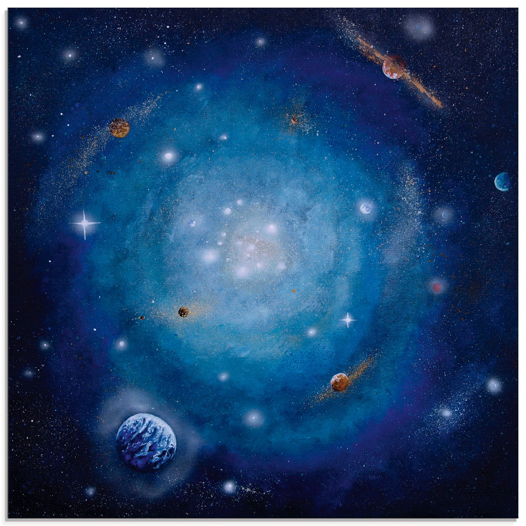 Image of Artland Glasbild »Unendliche Sterne«, Himmel, (1 St.) bei Ackermann Versand Schweiz