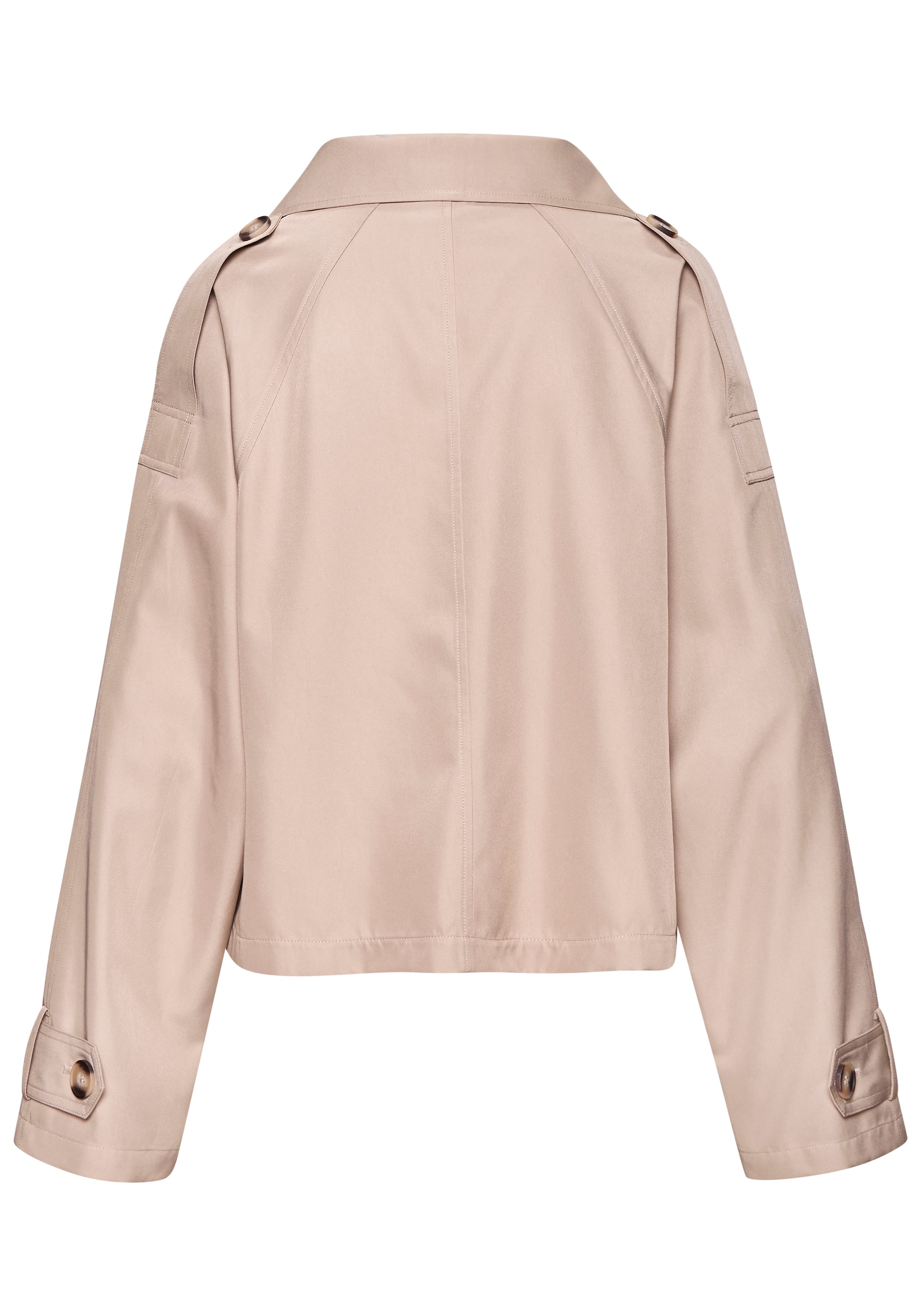 LASCANA Kurzjacke »Amira« im Trench-Stil, Trenchjacke, Übergangsjacke, casual