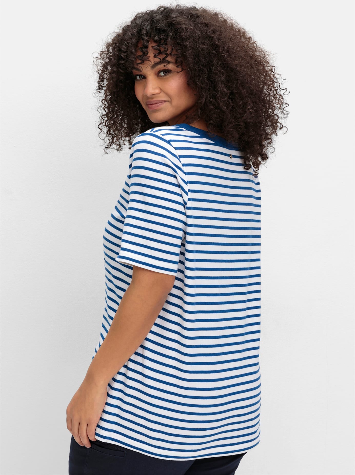 Sheego T-Shirt »T-Shirt«, (1 tlg.)