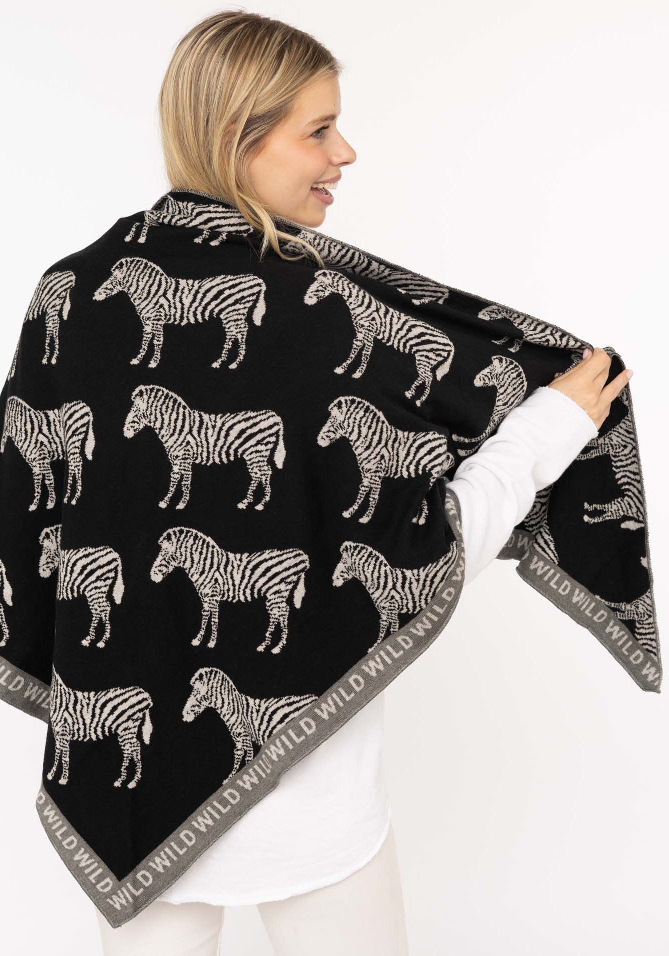 Zwillingsherz Dreieckstuch »"Süsser Dackel"« Tiermotiv, Schriftzug, wärmend, Strick