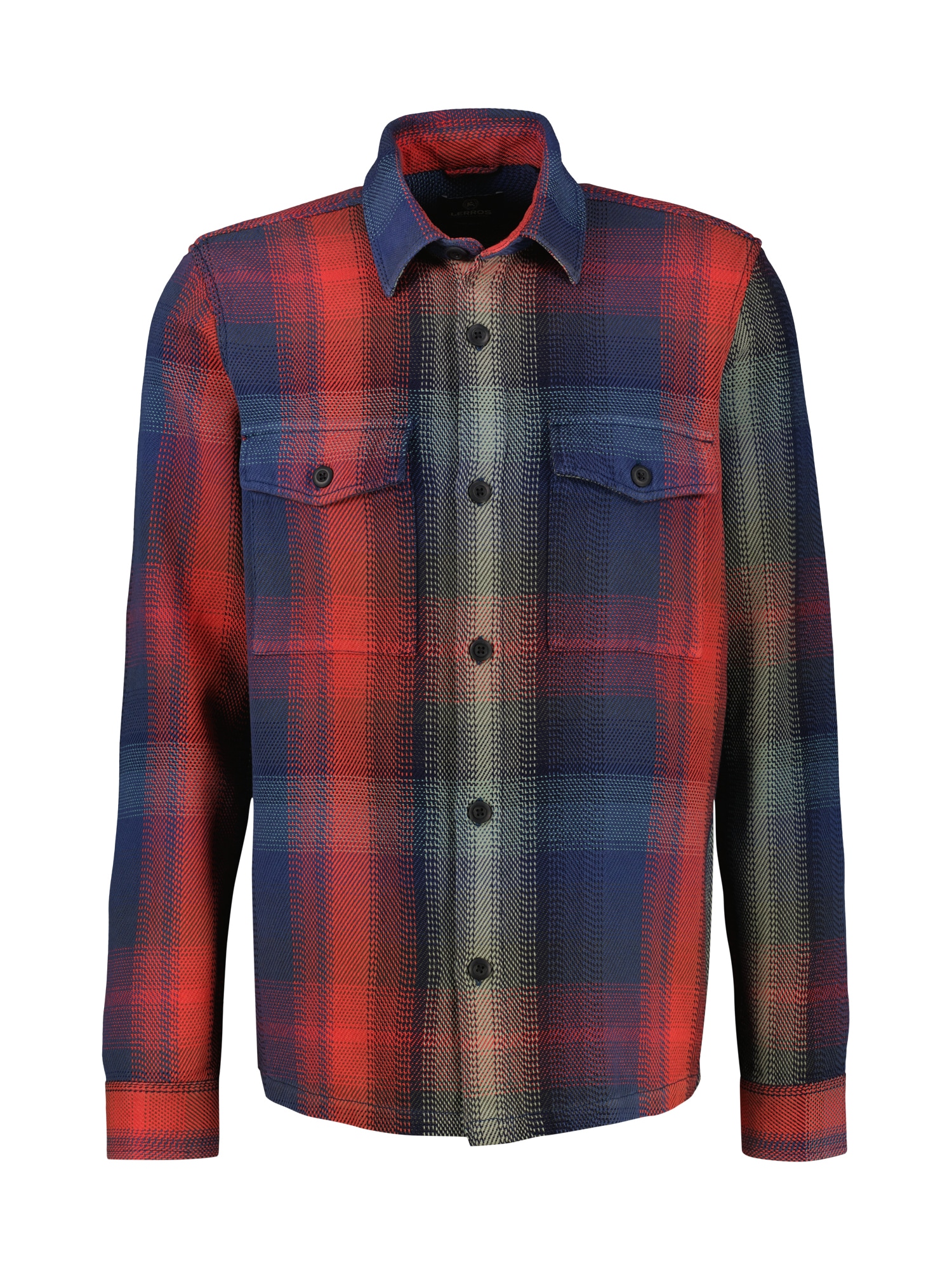 LERROS Karohemd »LERROS Hemdjacke im Holzfällerstil, robust, lässig, zeitlos«