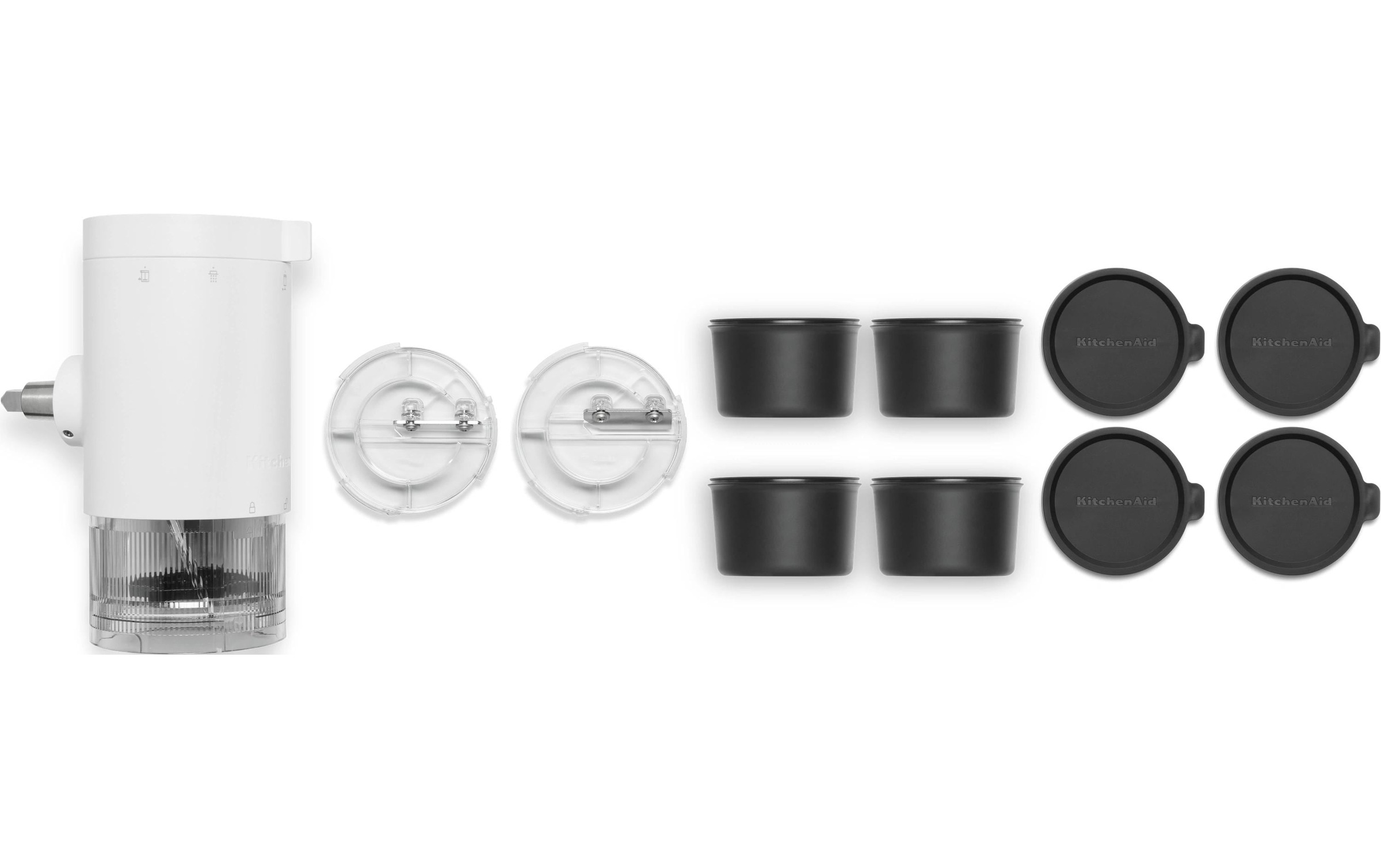 KitchenAid Eisbereiteraufsatz »Shave-Ice Aufsatz 5KSMSIA« Vielseitiger Shave-Ice-Vorsatz mit 2 Klingen