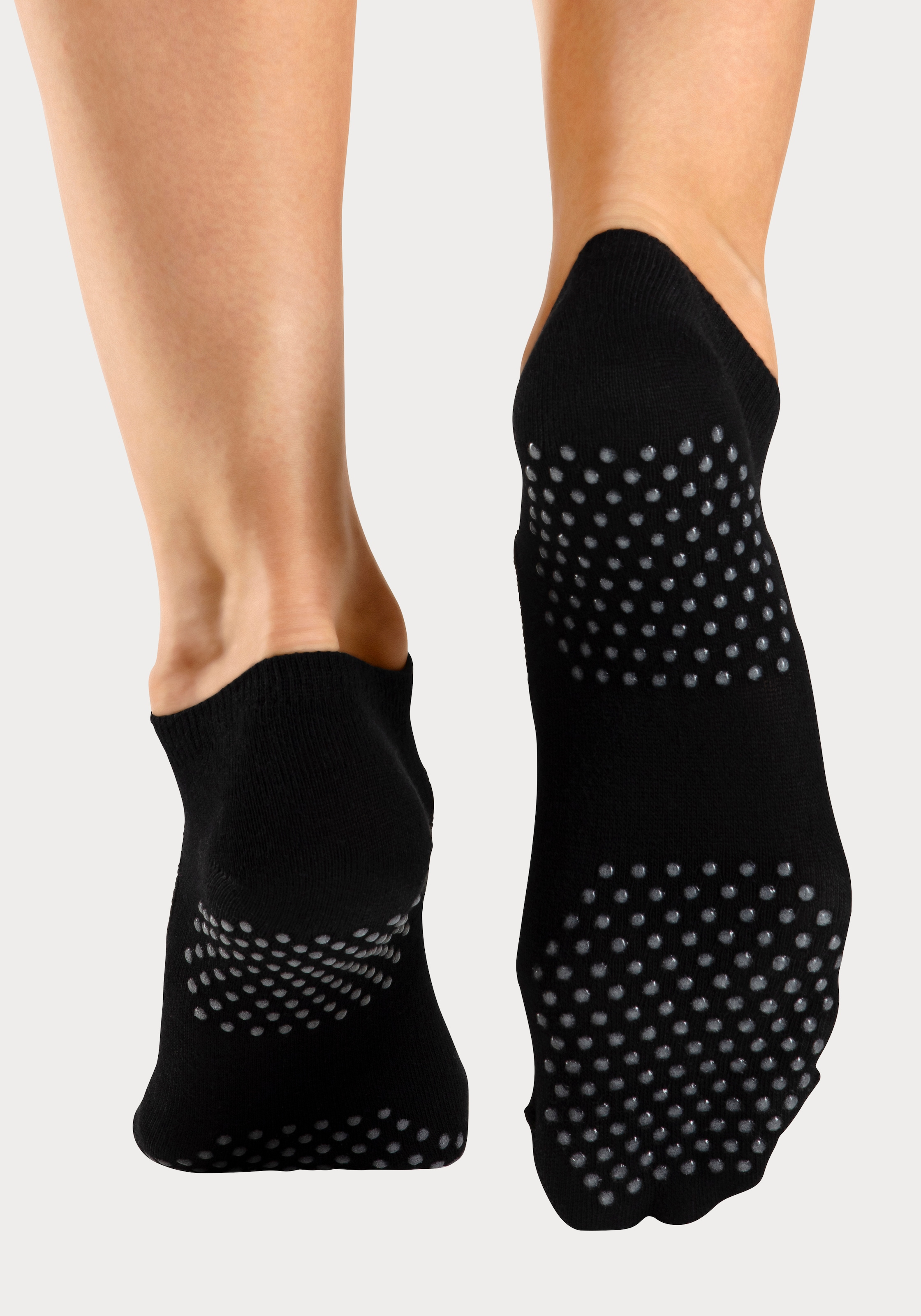 LASCANA ACTIVE ABS-Socken, (Packung, 3 Paar), mit Aussparung auf Fussrücken