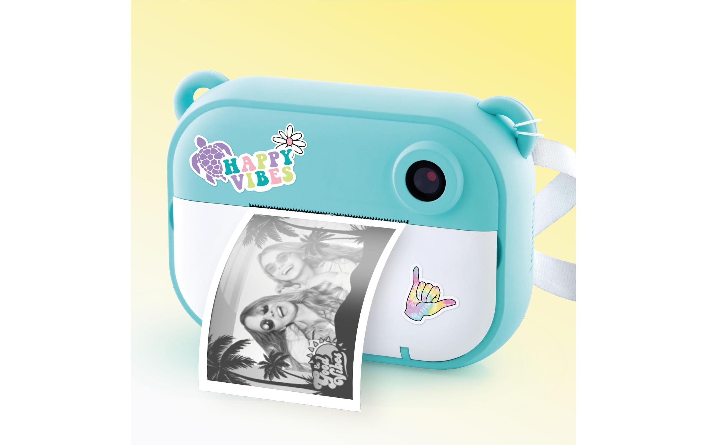 Plüschfigur »Canal Toys Instant Camera Hellblau/Mehrfarbig/Weiss«