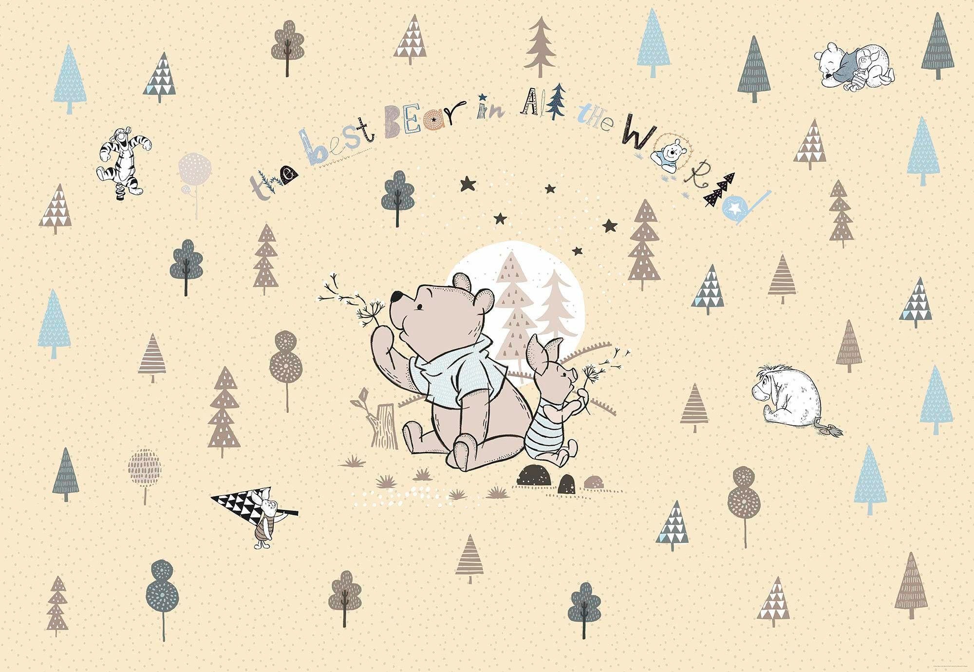 Image of Komar Fototapete »Winnie Pooh Best Bear«, bedruckt-Comic, ausgezeichnet lichtbeständig bei Ackermann Versand Schweiz