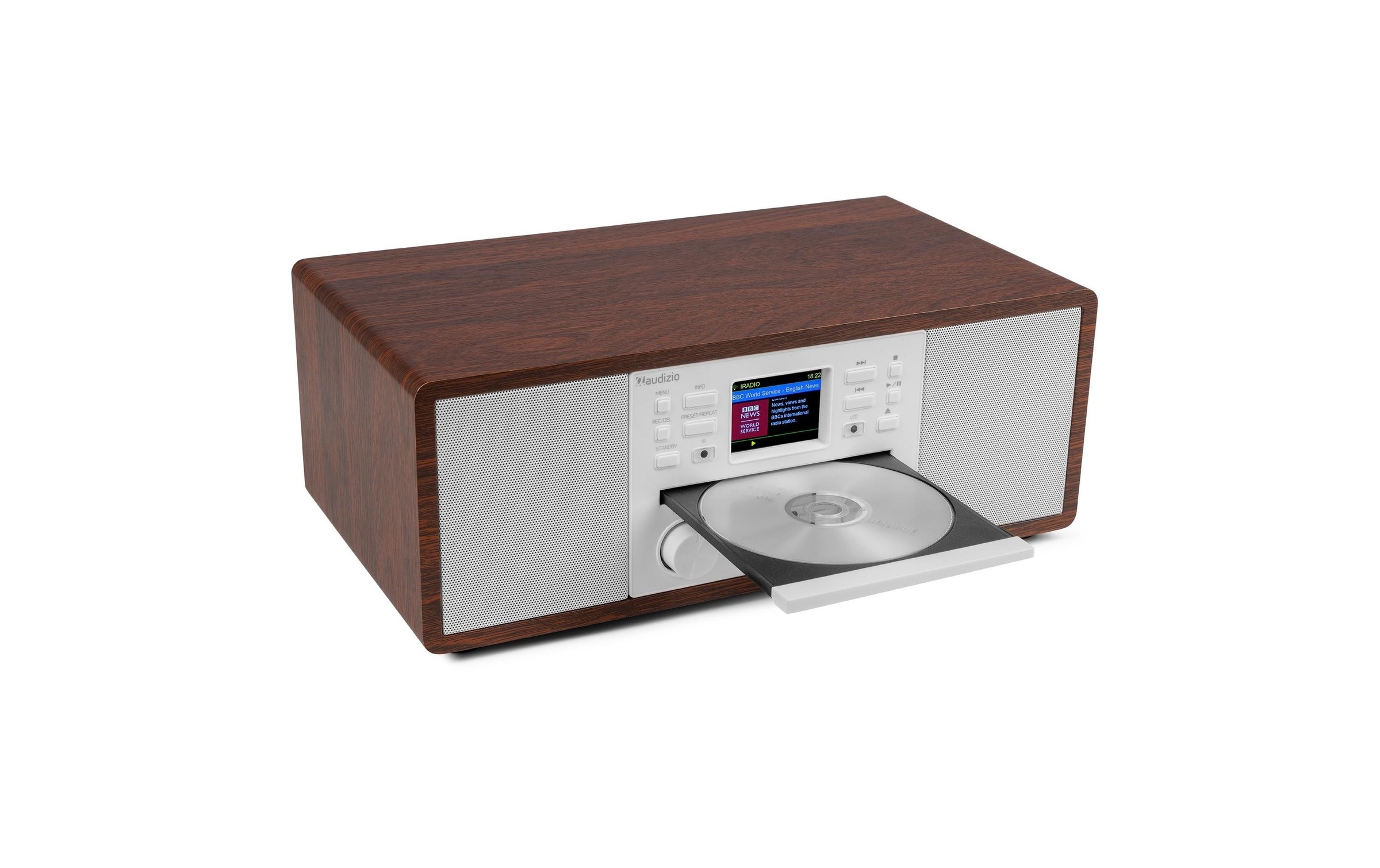 Image of AUDIZIO Digitalradio (DAB+) "Avola-WHT DAB+/FM Radio mit BT u. CD, WLAN" ( )