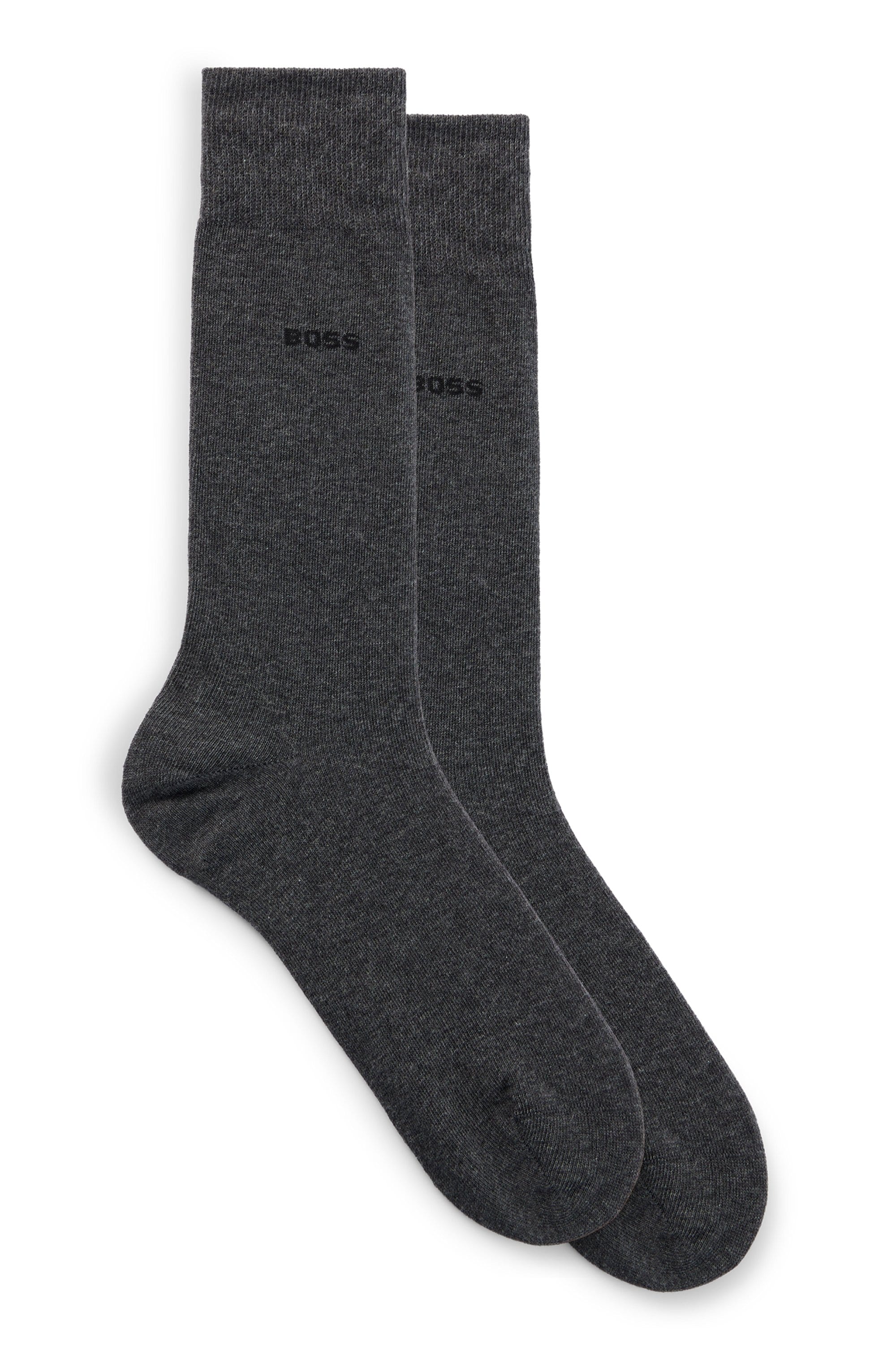 BOSS Businesssocken »2P RS Uni CC«, (Packung, 2 Paar, 2er), mit Markenlogo