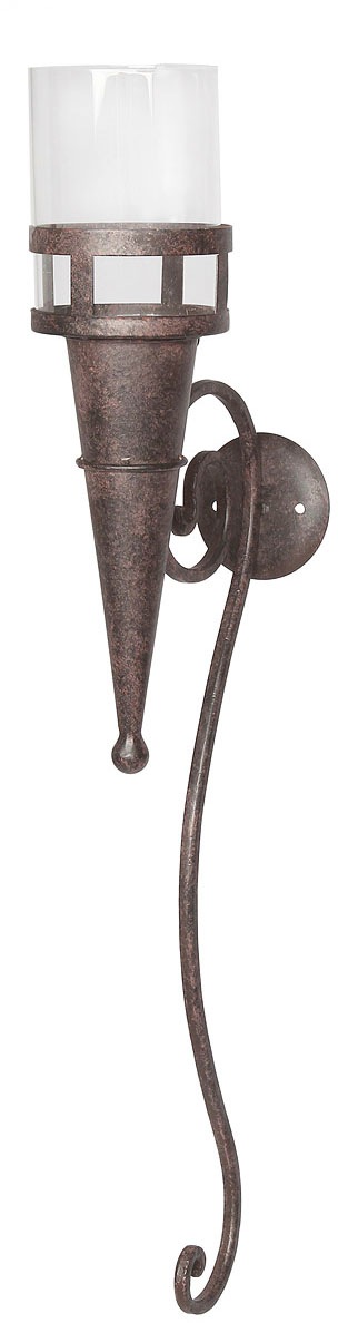 Ambiente Haus Wandkerzenhalter »Wandleuchter mit Glas 57cm«