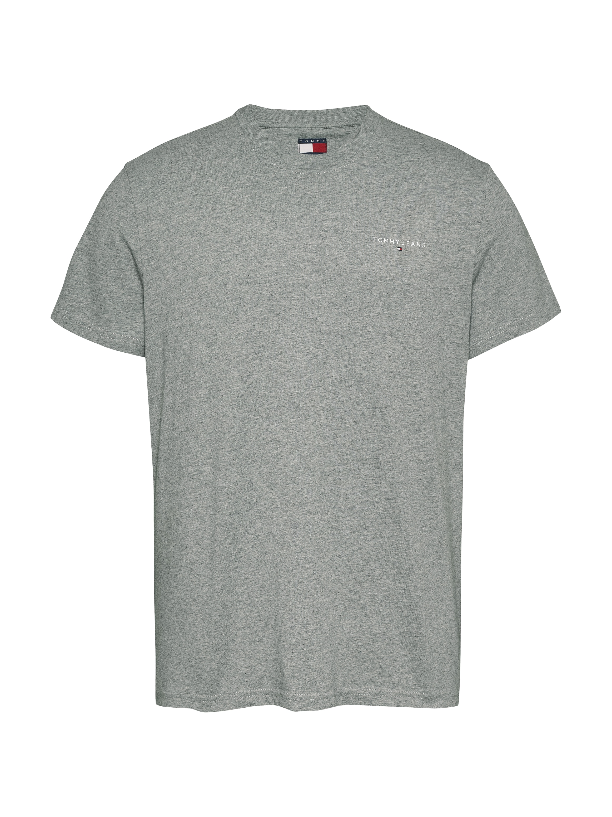 Tommy Jeans Plus Rundhalsshirt »TJM SLIM LINEAR CHEST SS TEE EXT«, in Grossen Grössen, Logodruck