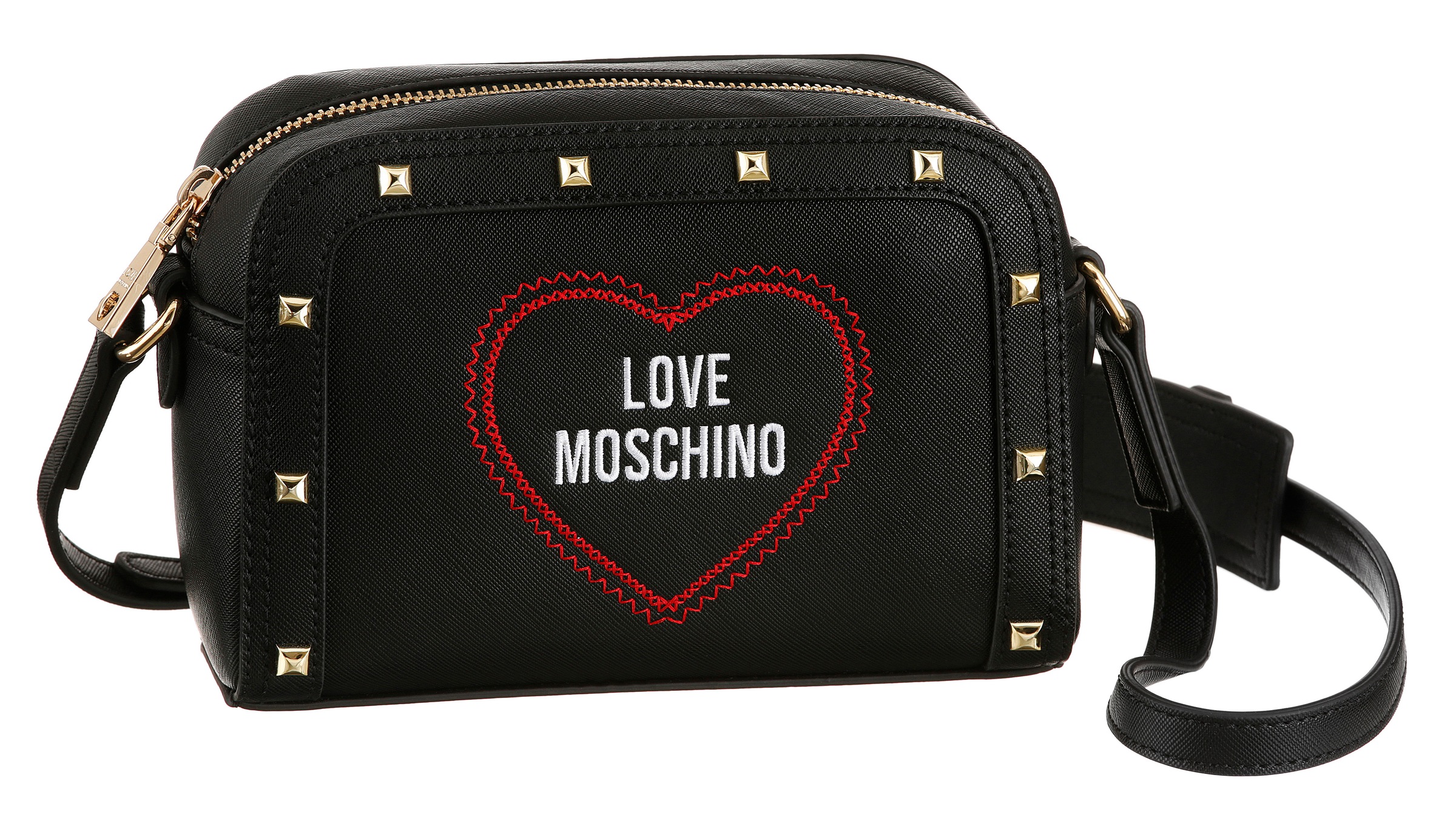 Image of LOVE MOSCHINO Mini Bag, mit modischer Nietenverzierung bei Ackermann Versand Schweiz