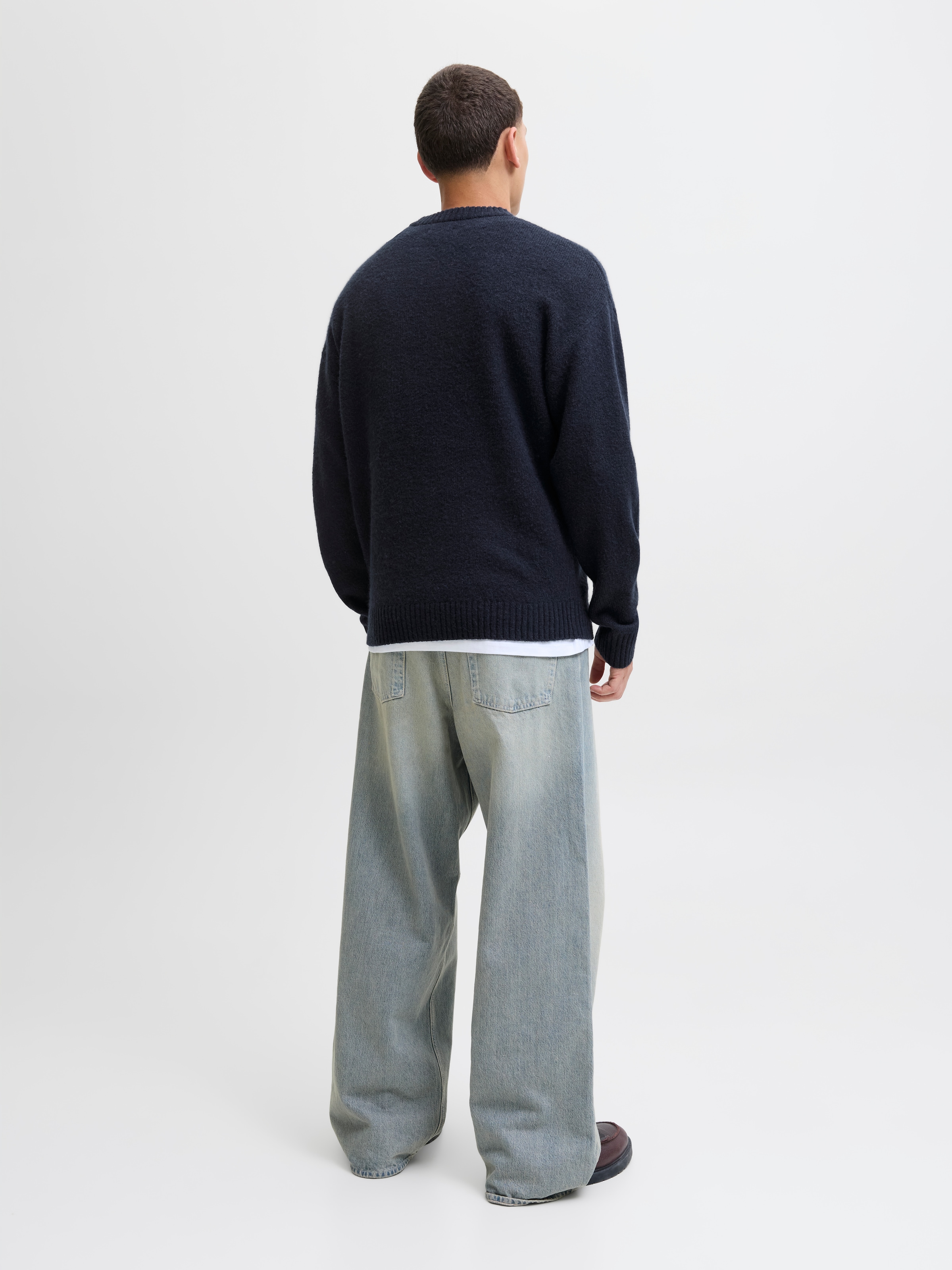 Jack & Jones Strickpullover »JJESOHO OLLIE KNIT CREW NECK SN«