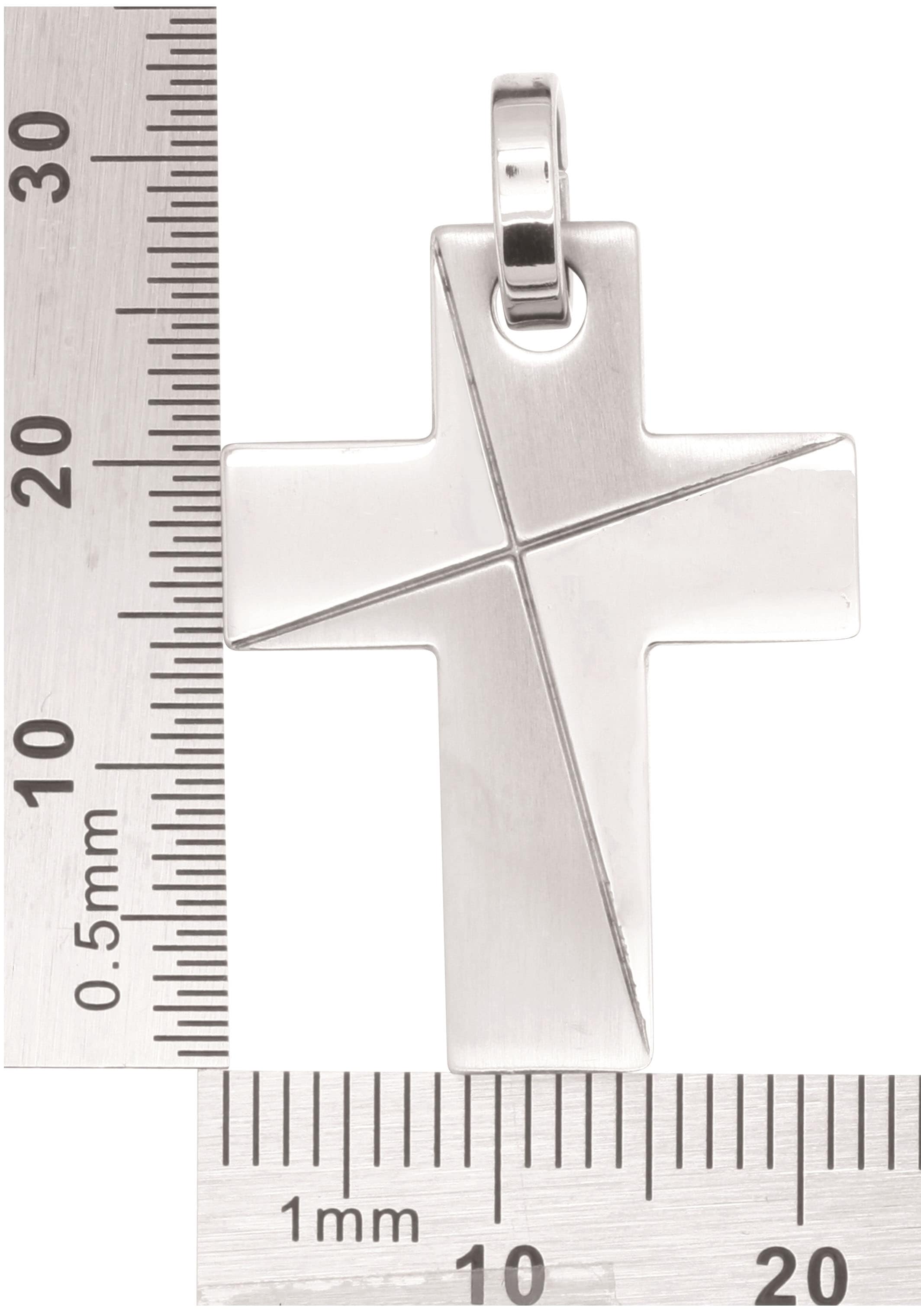 Firetti Kreuzanhänger »Schmuck Geschenk Halsschmuck Anhänger für Halskette Kreuz«, Made in Germany
