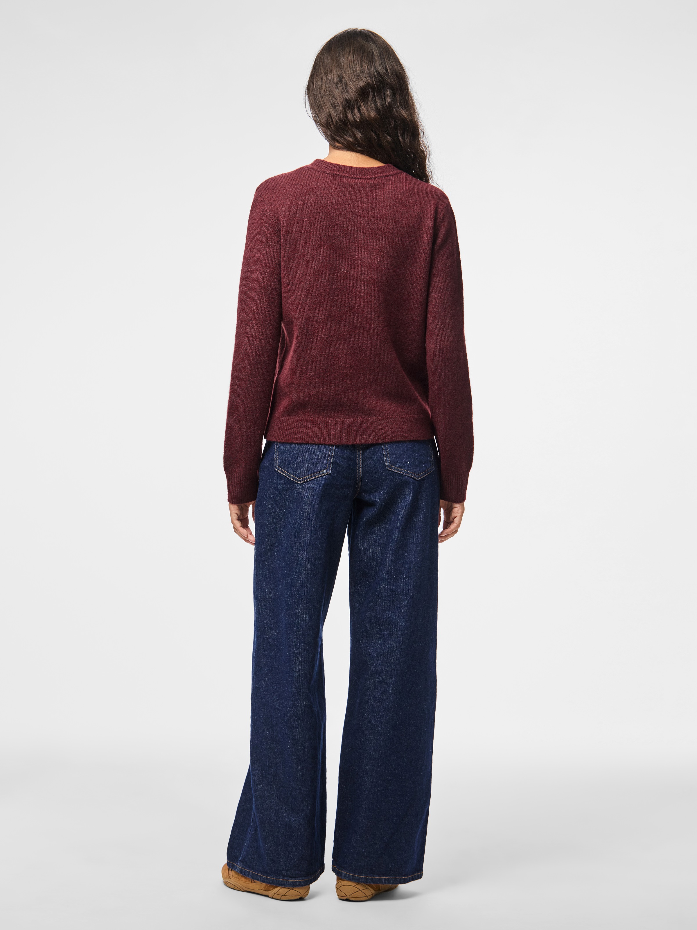 pieces Veste en tricot »PCMALOU LS KNIT CARDIGAN NOOS BC« Materialmix, slim fit