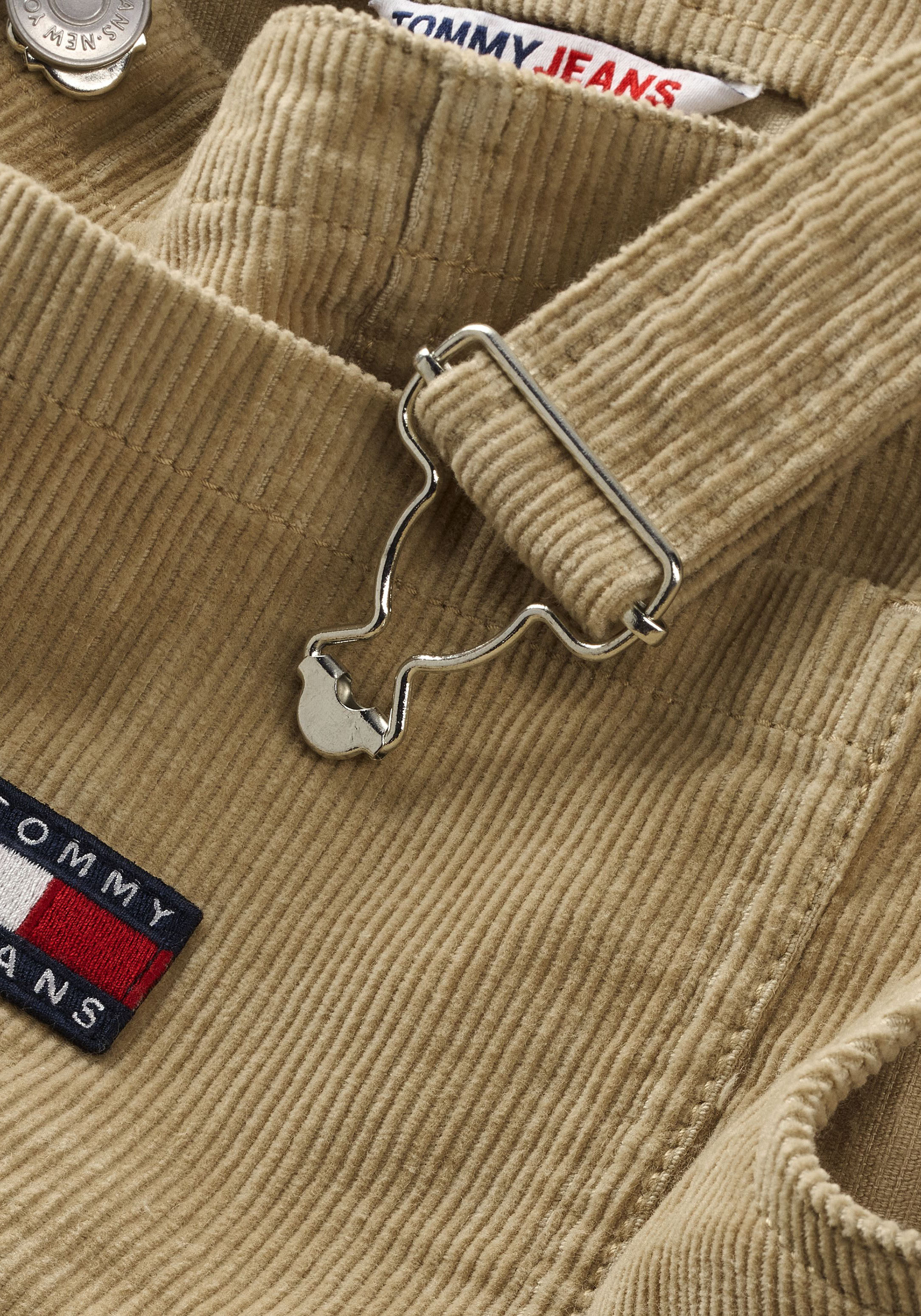 Shirtkleid »TJW CORD PINAFORE DRESS«, mit Tommy Jeans Markenlabel