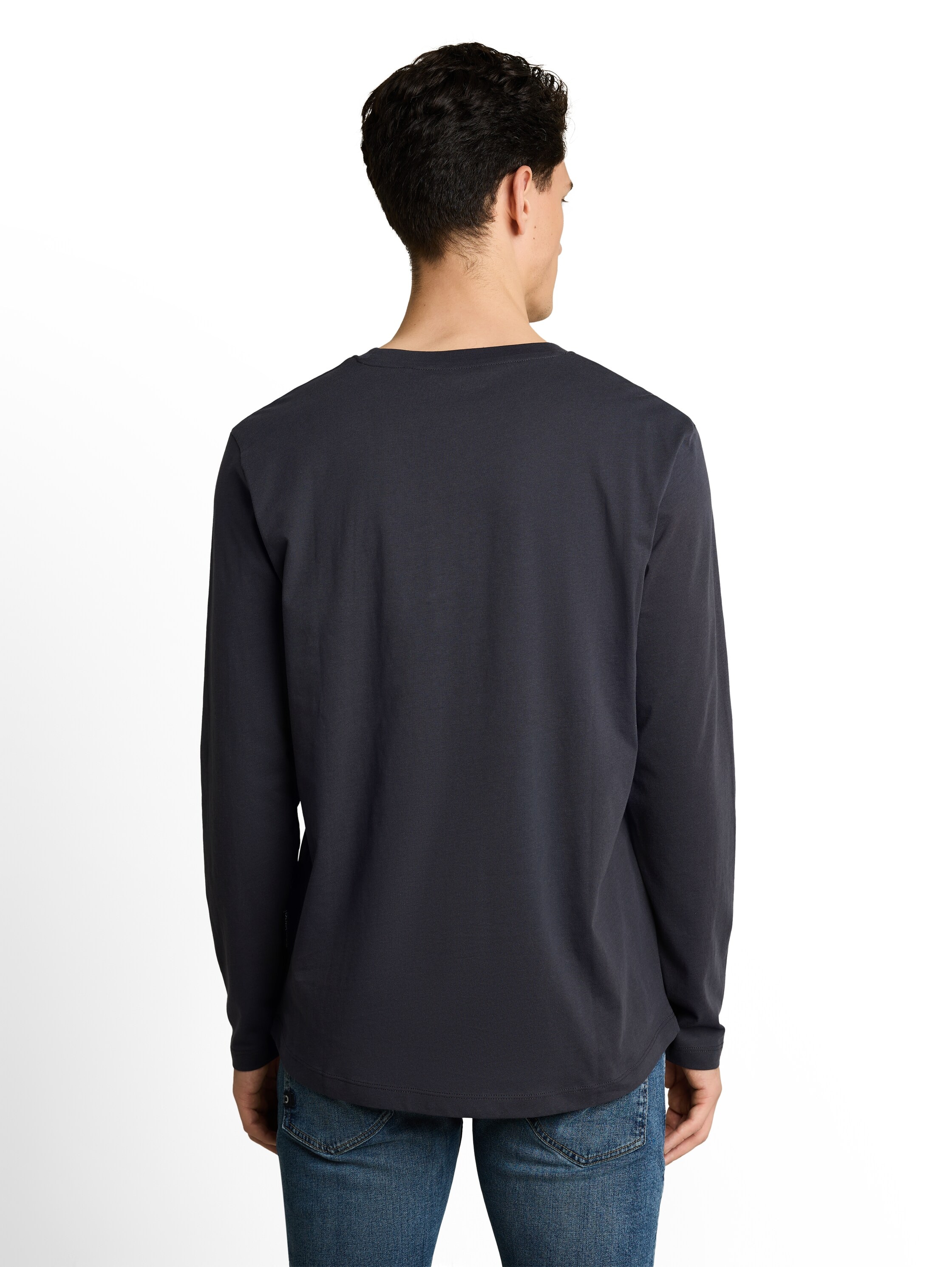 TOM TAILOR Denim Shirt à col rond