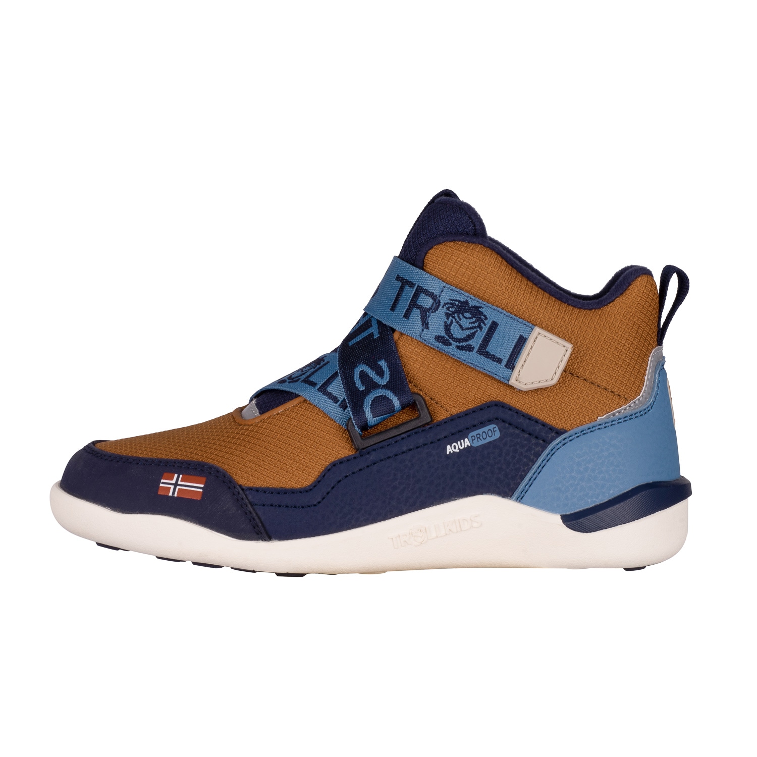 TROLLKIDS Barfussschuh »KIDS NORDFJORD BAREFOOT WINTER HIKER«  wasserdicht, warmes Fleecefutter