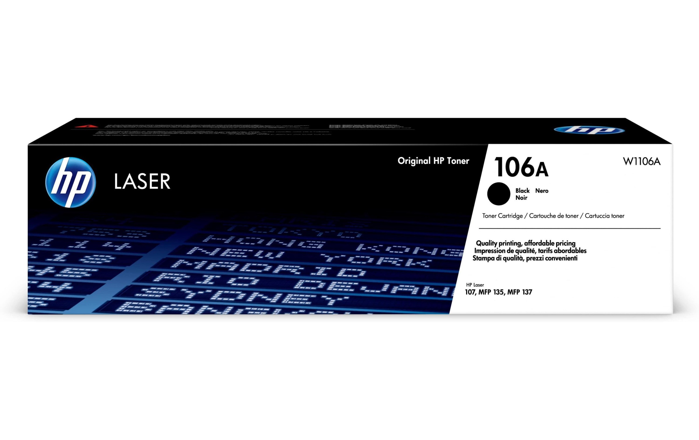Image of HP Tonerpatrone "NR. 106A (W1106A) Black"