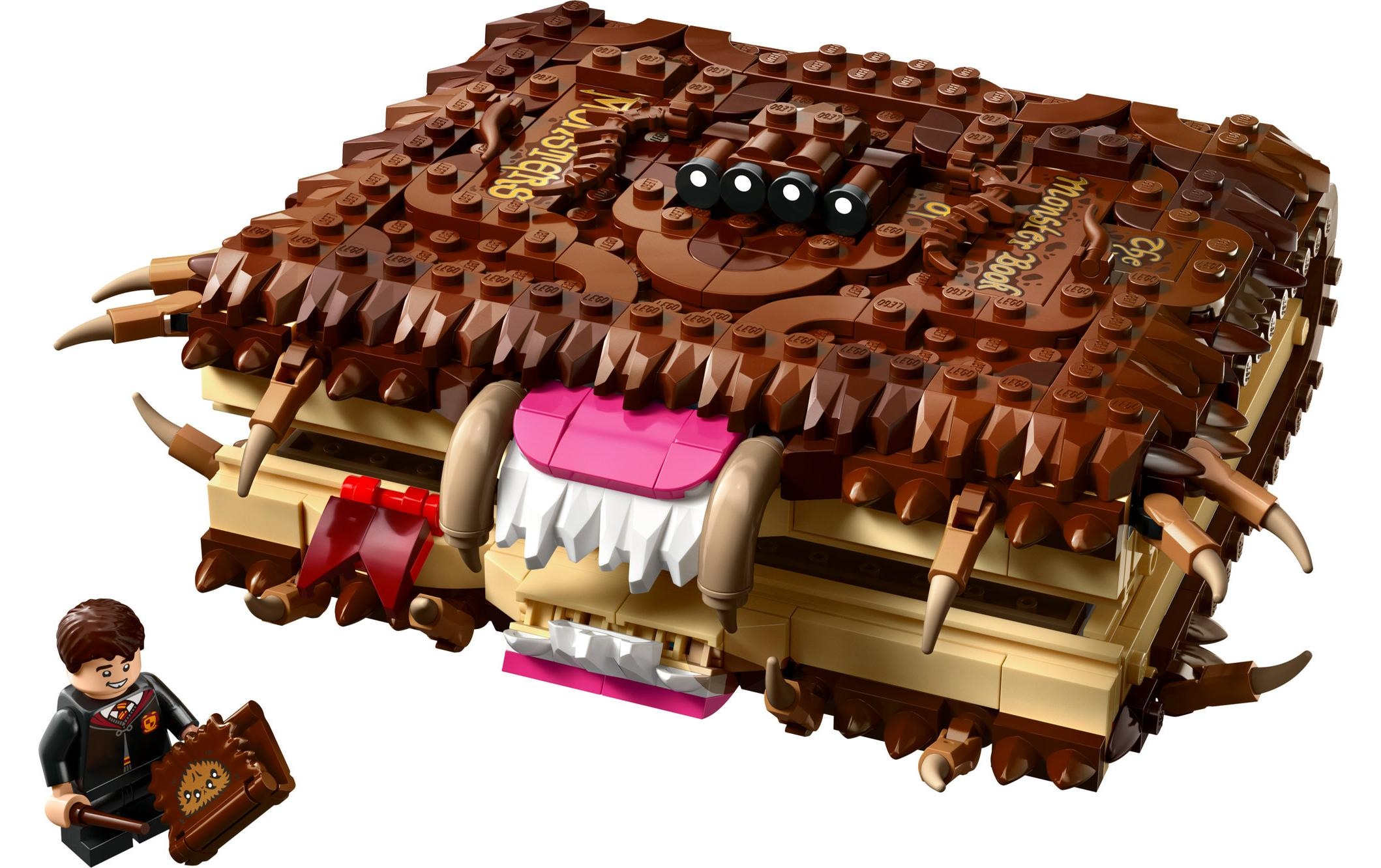 LEGO® Spielbausteine »Harry Potter Beissendes Monsterbuch der Monster 76449«, (518 St.)