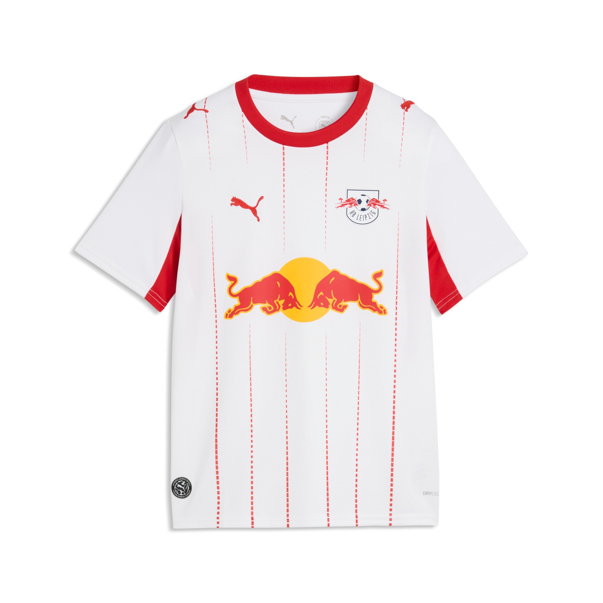 PUMA Fussballtrikot »RBL HOME JERSEY REPLICA JR« für Jugendliche, mit Print-Applikationen, atmungsaktiv, Kurzarm