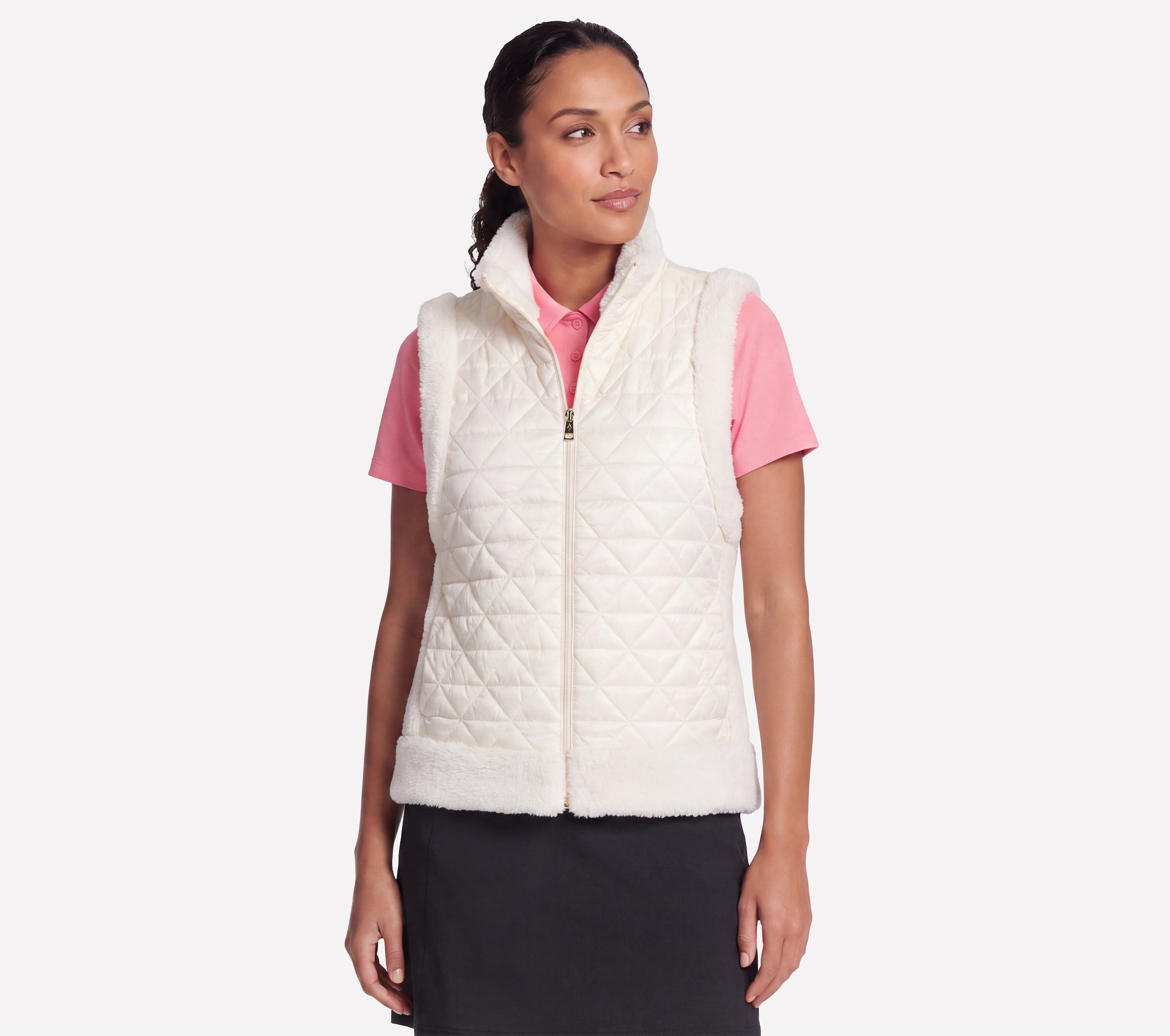 Skechers Steppweste »Women's Jacket« ärmellose Steppweste, aus Polyester und Nylon