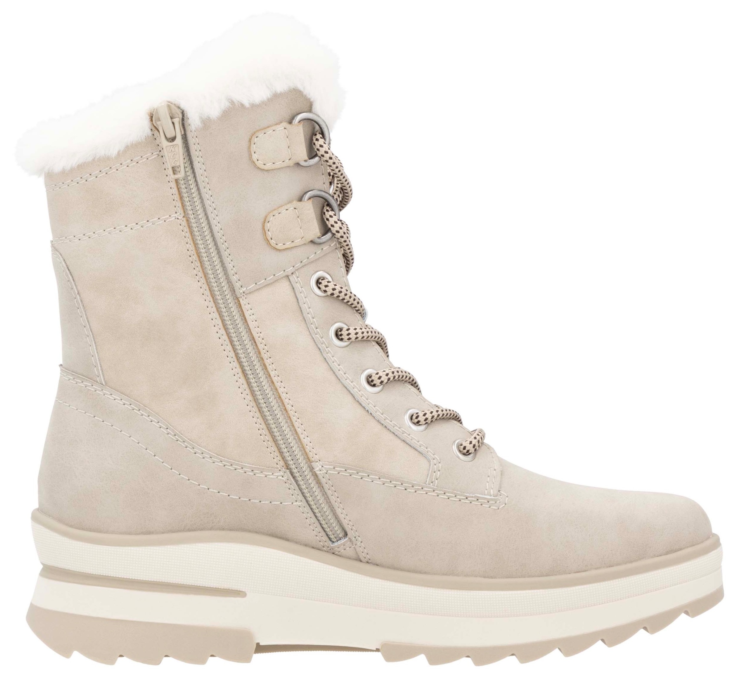 Remonte Winterboots, Keilabsatz, Plateau, Winterboots mit wasserabweisender TEX-Membran