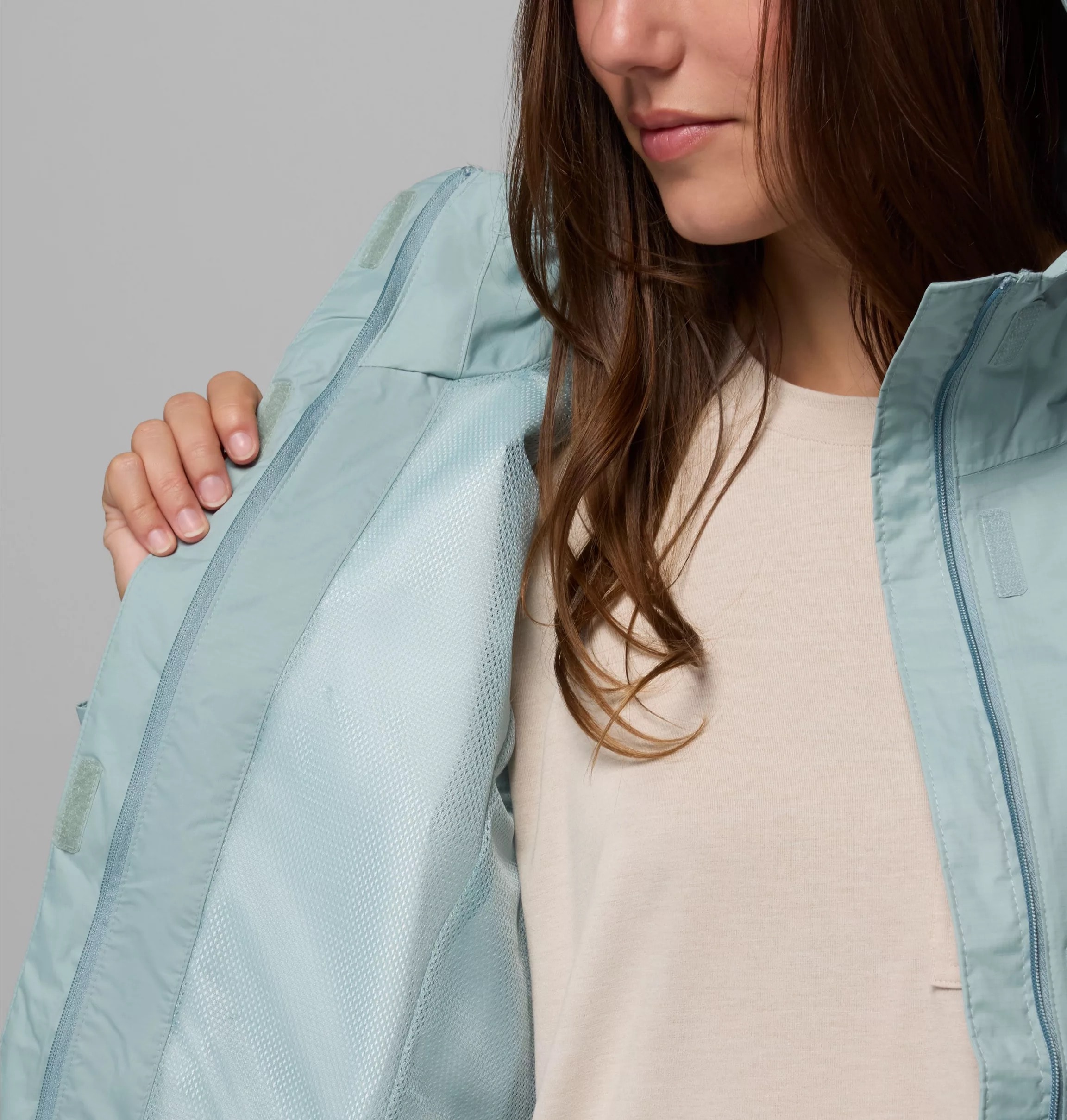 Columbia Regenjacke 1 Stk. tlg. mit Kapuze