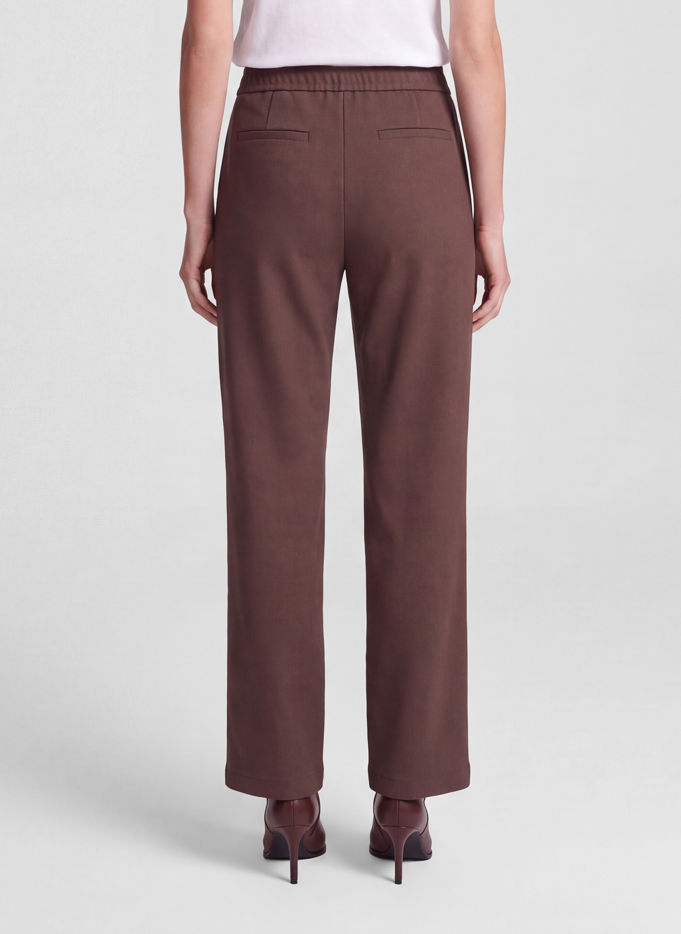 Rabe Stoffhose  unifarben - mit Viskose/Stretch