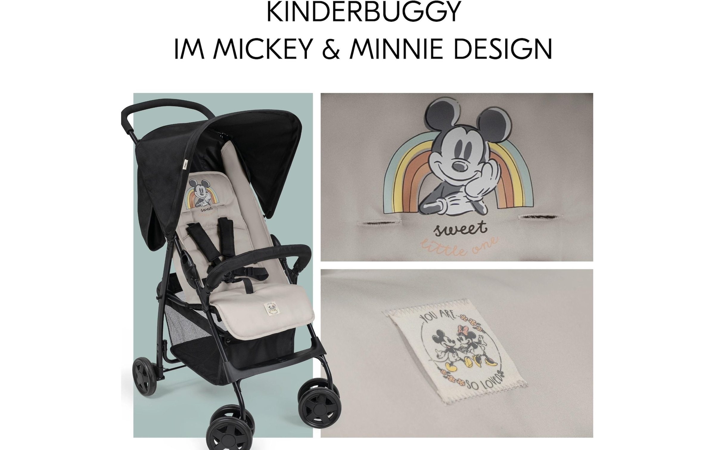 Hauck Poussette de sport »Sport Mickey & Minnie«