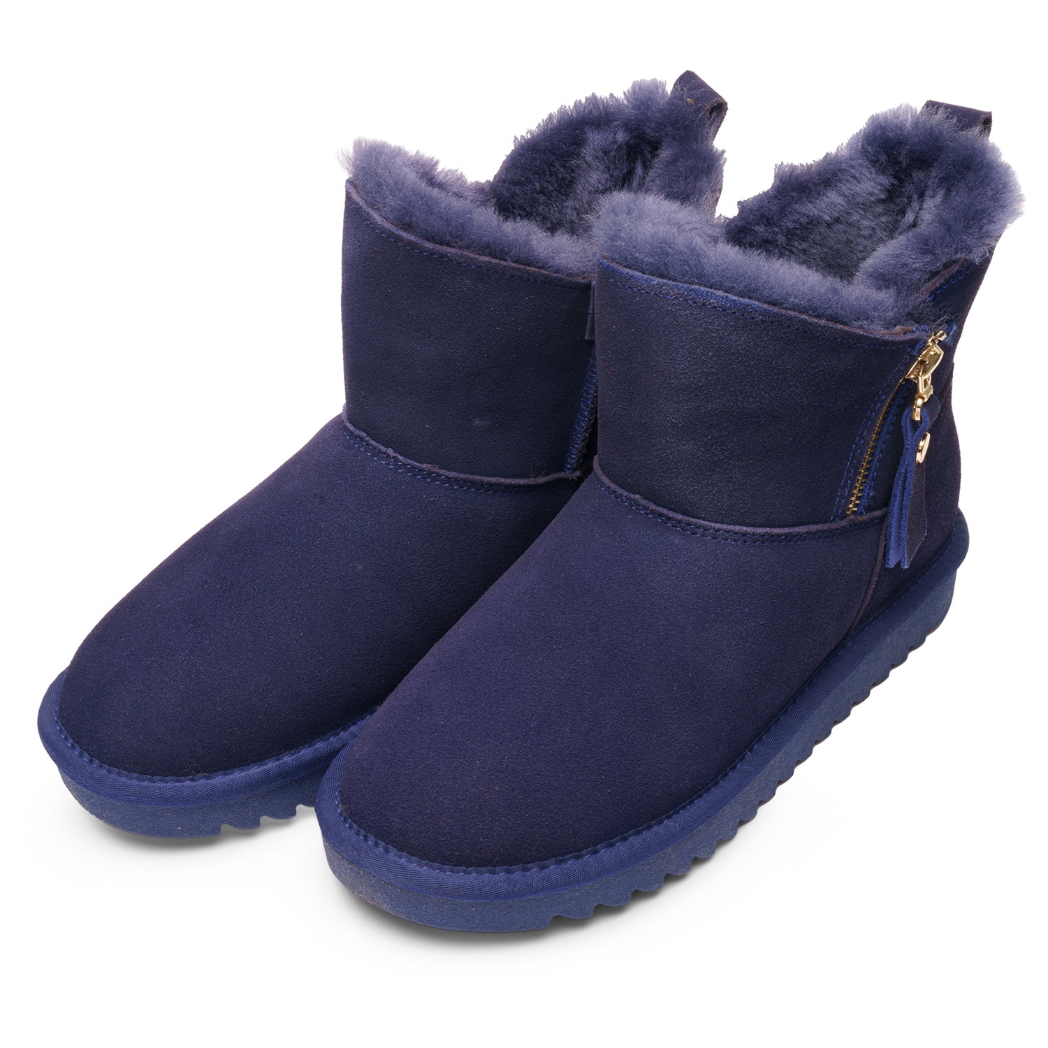 Ara 1100000002199 »ALASKA Short Zip«  Stiefel aus echtem Lammfell, G-Weite (weit)