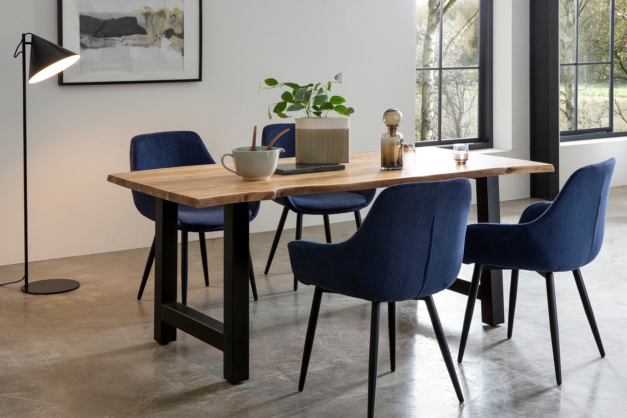 Image of SalesFever Esstisch "Minimalistischer Tisch" Geölt und doppelt gewachstes Massivholz