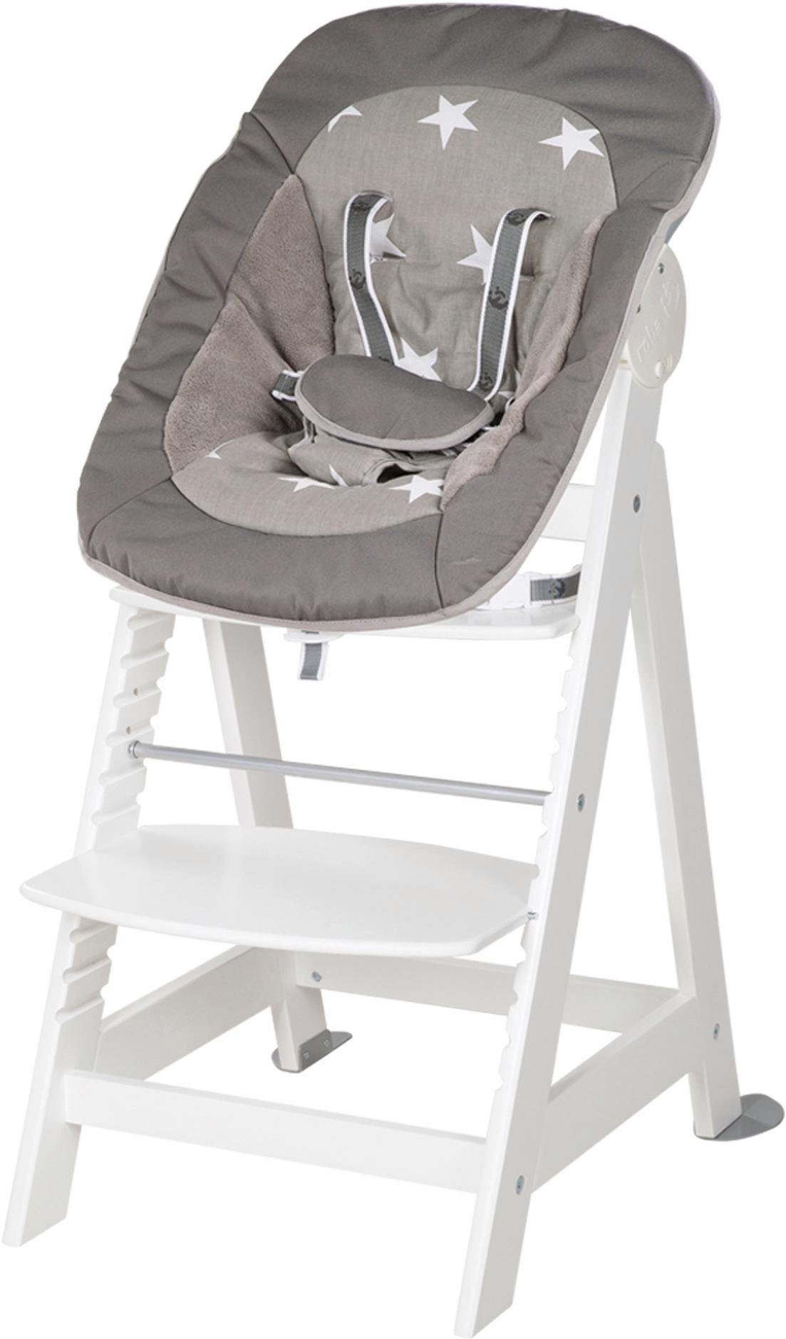 Image of roba® Hochstuhl »2-in-1 Set Born Up, Little Stars«, mit Neugeborenen-Aufsatz bei Ackermann Versand Schweiz