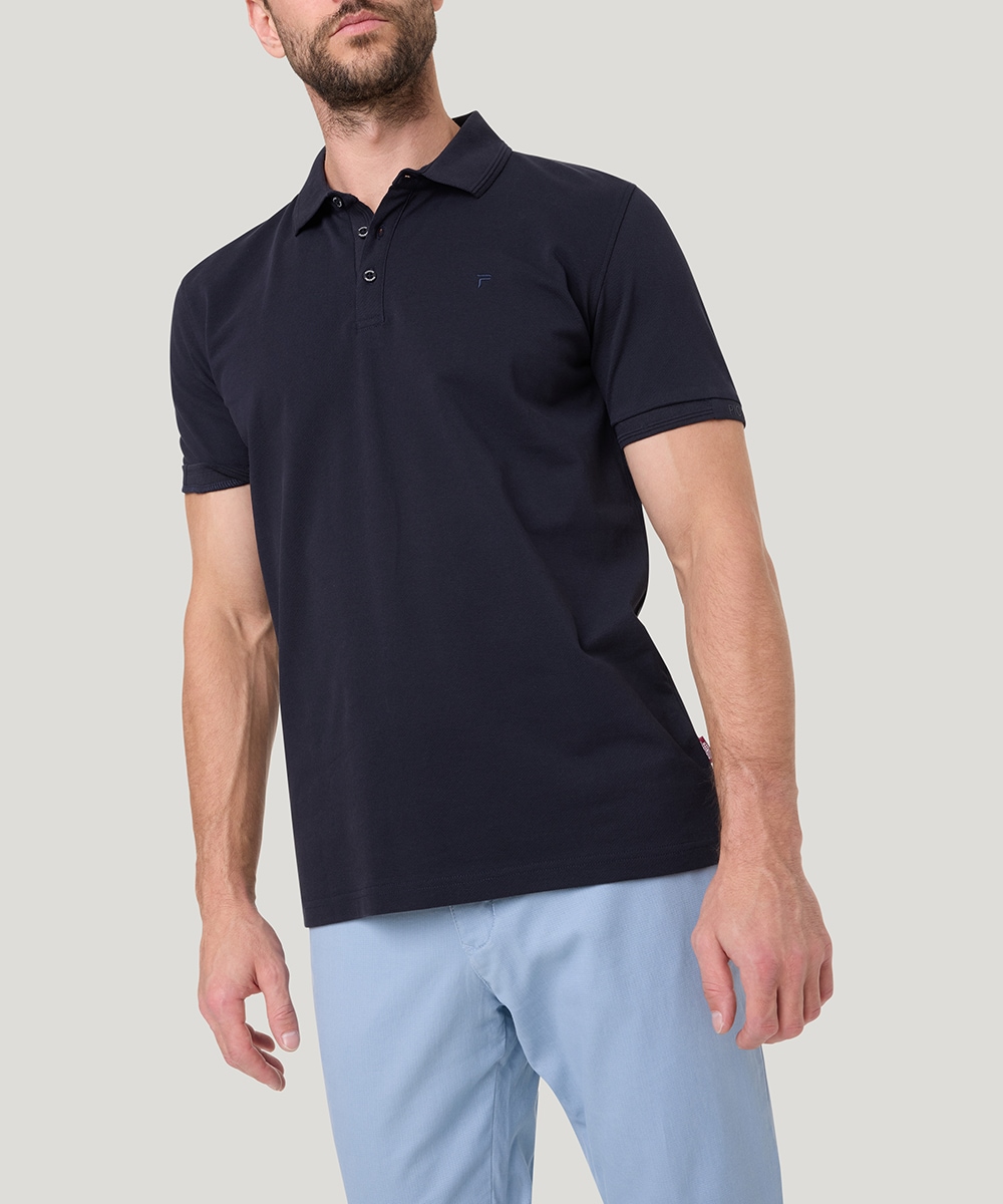 Pioneer Authentic Jeans Poloshirt, mit Logostickerei