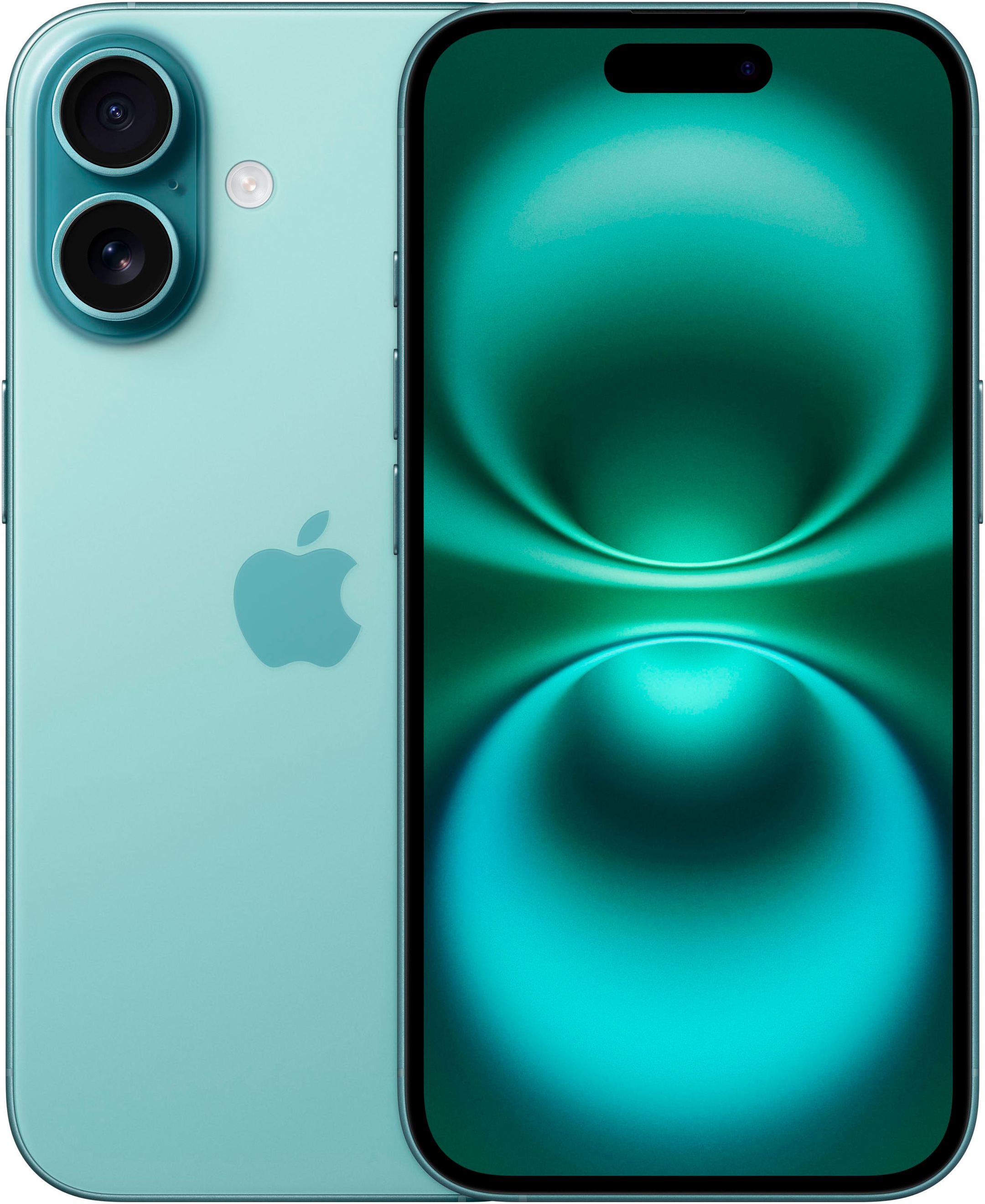 Image of Apple Smartphone "iPhone 16" Blaugrün