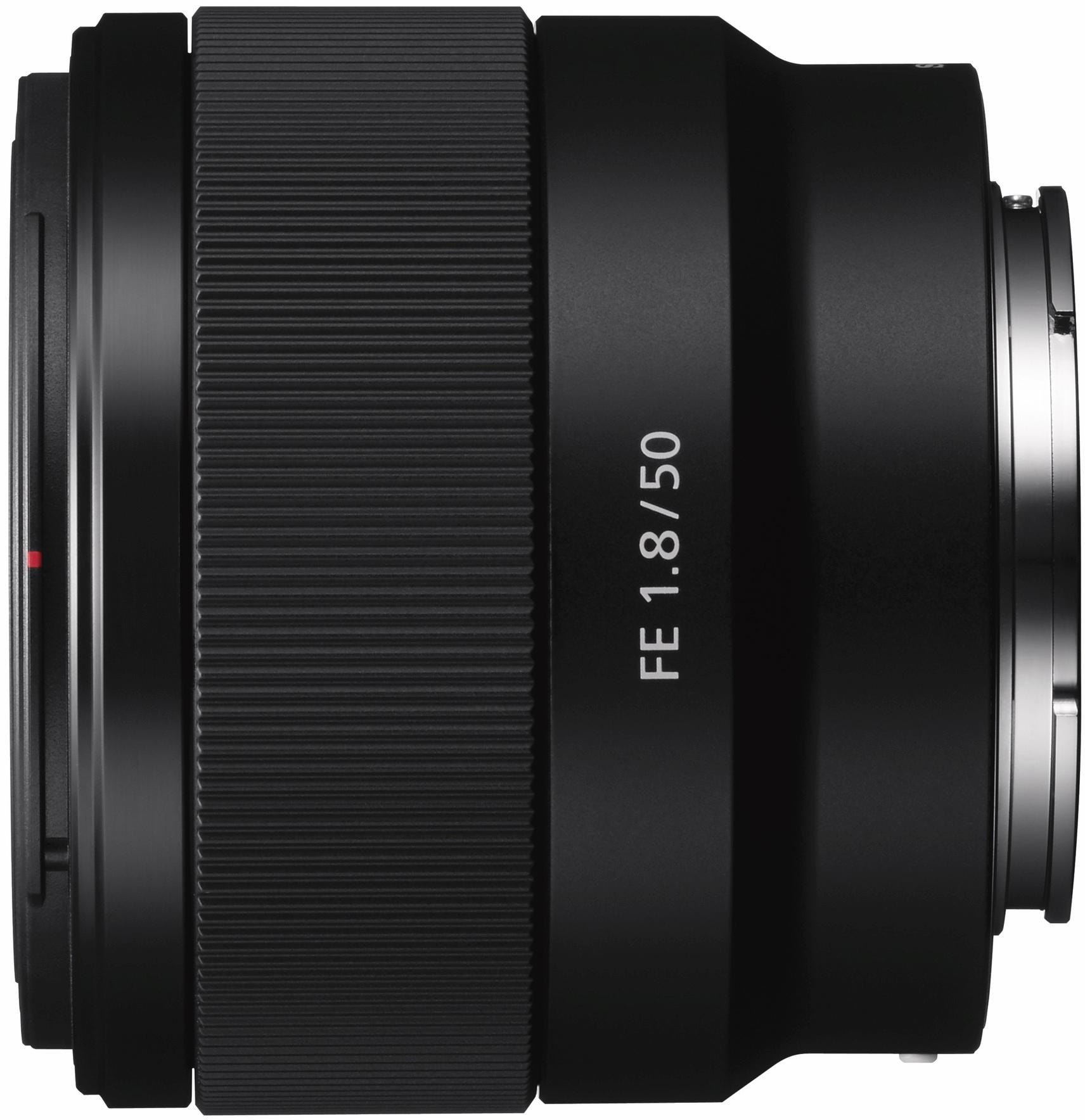 Sony Objektiv »SEL-50F18F E-Mount Vollformat«, FE 50mm F1.8 Vollformat E-Mount (APS-C-kompatibel mit 75mm)